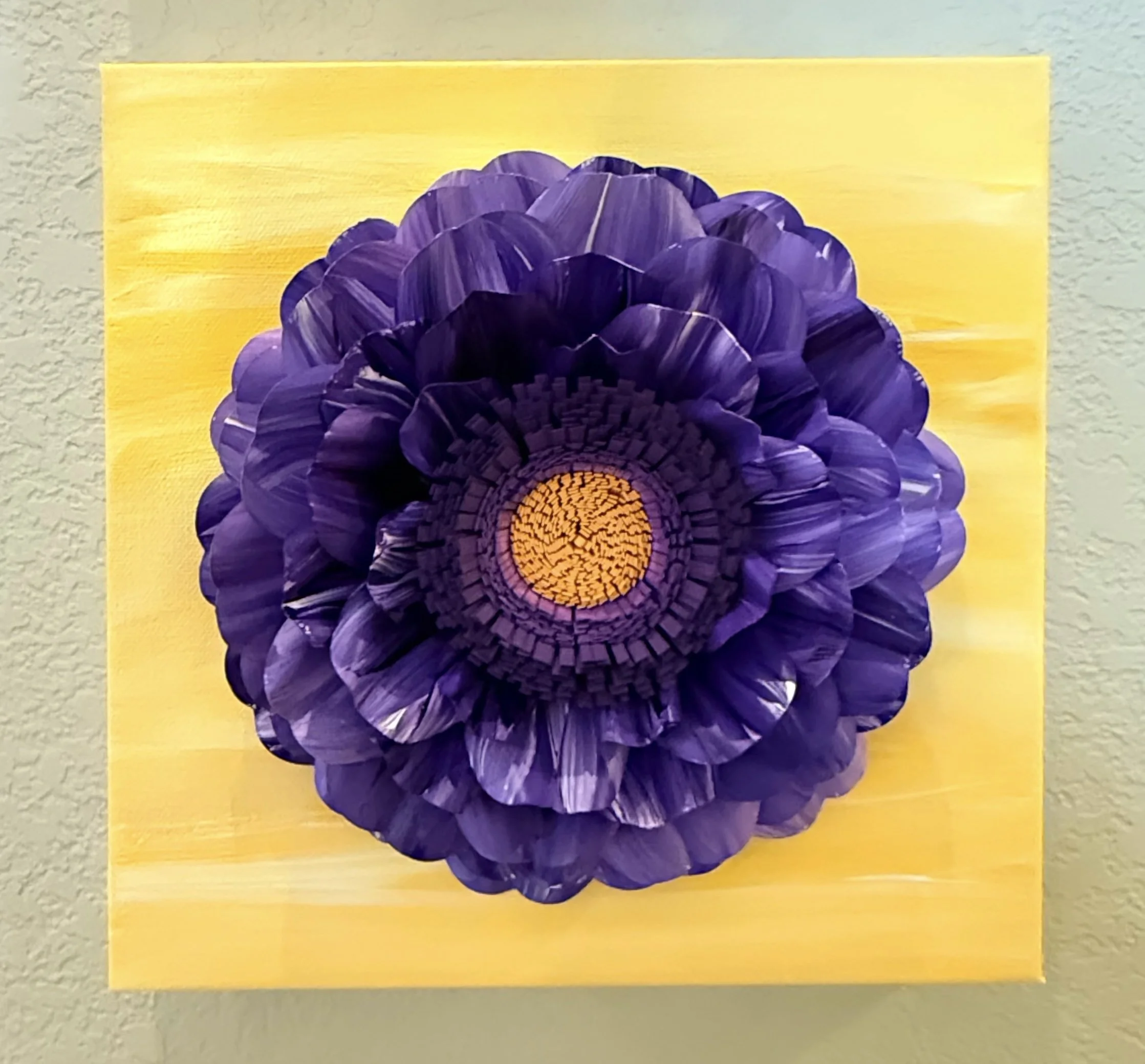 3d flower art workshop