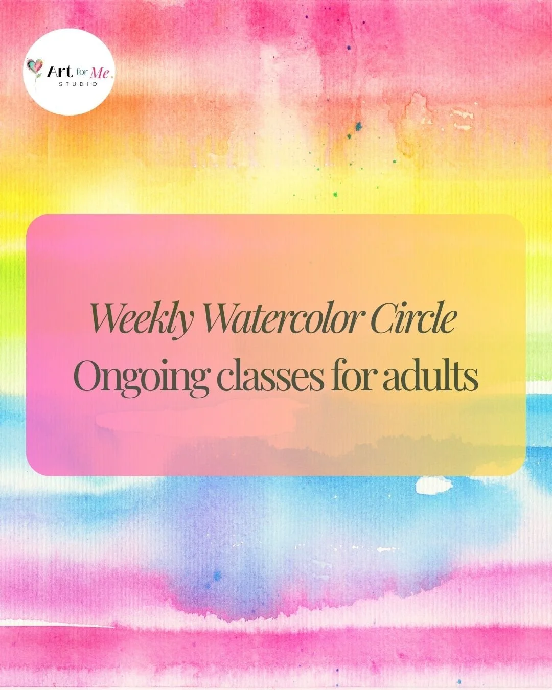 Watercolor Classes for adults