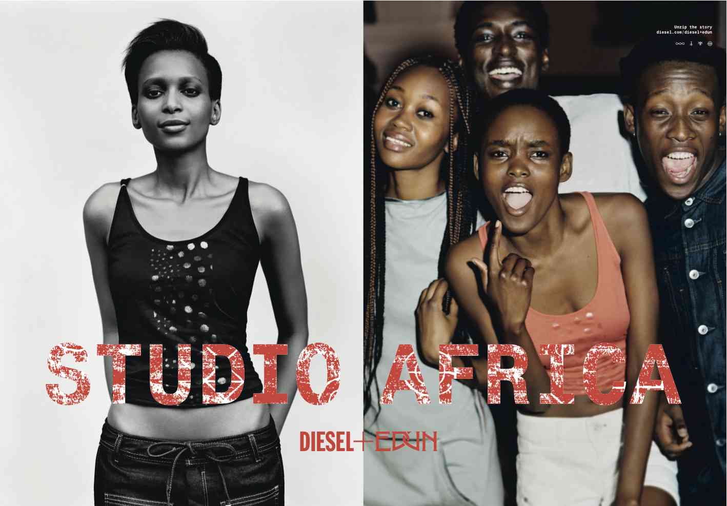 Diesel + Edun Studio Africa by Alasdair Mclellan