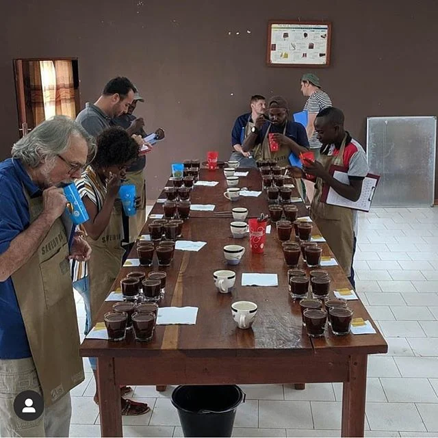 Meanwhile the 4th annual international coffee competition @saveurdukivu in Bukavu, DRC is taking place this week! Sadly we weren&rsquo;t able to fly over but our coop #Muungano is included in the tastings. 💪🏽💪🏿🇨🇩Wishing everyone an inspiring we