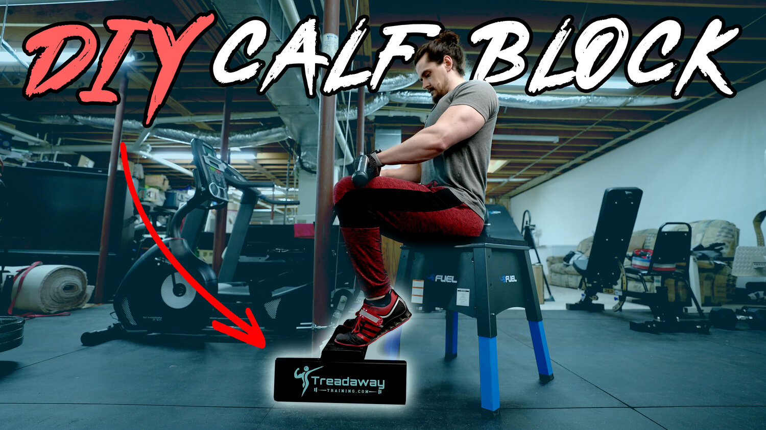 Diy Calf Raise Block Under 20 Exercises At Home Treadaway Training