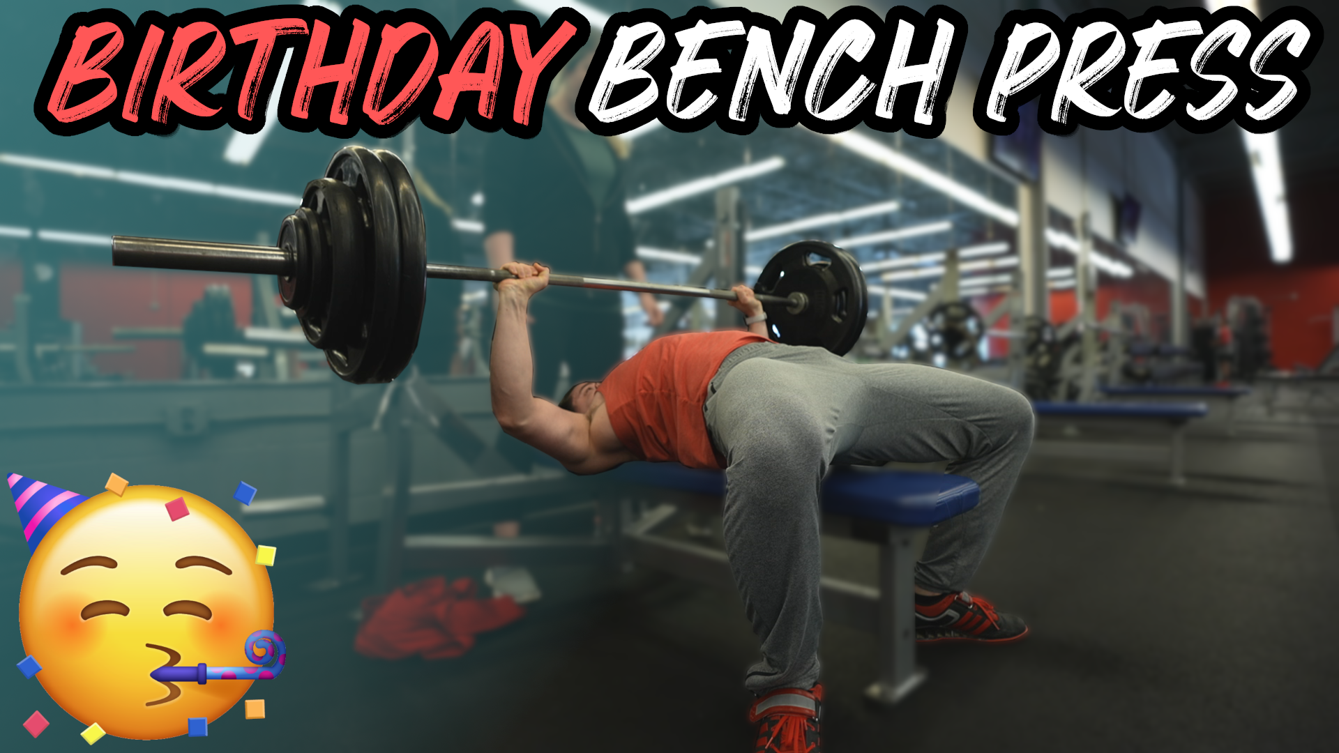 Birthday Workout Challenge - Bench Press Challenge (Video)