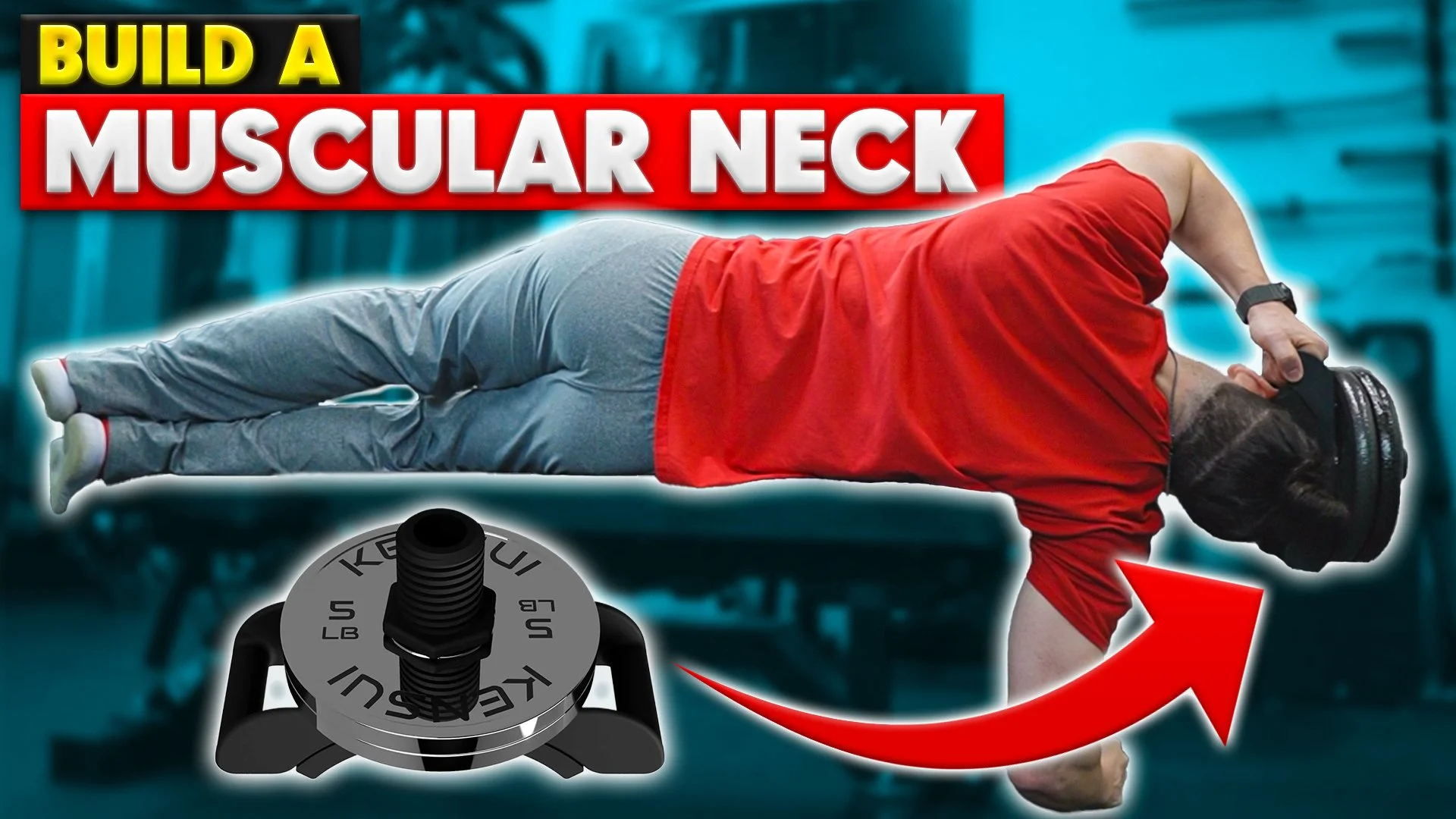 BEST Way to Build a Muscular Neck | Kensui - EZ Neck