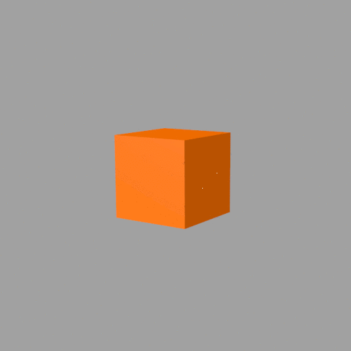 Figure 1c.- The animation shows a modified smoothstep function, notice how the modification of the function gives a more urgent connotation to the highlighting of our object.