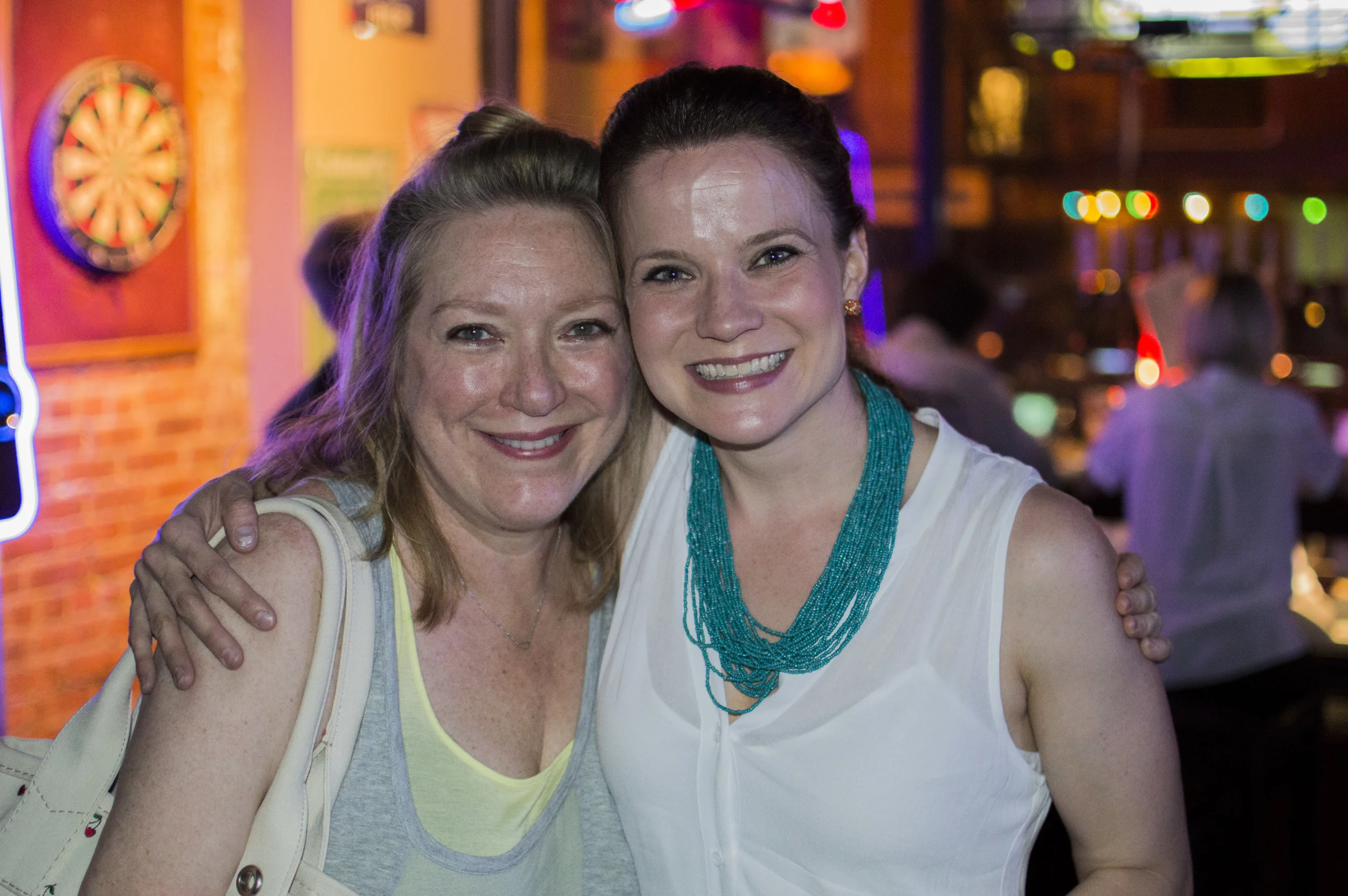 Kristine Nielsen and Amelia McClain