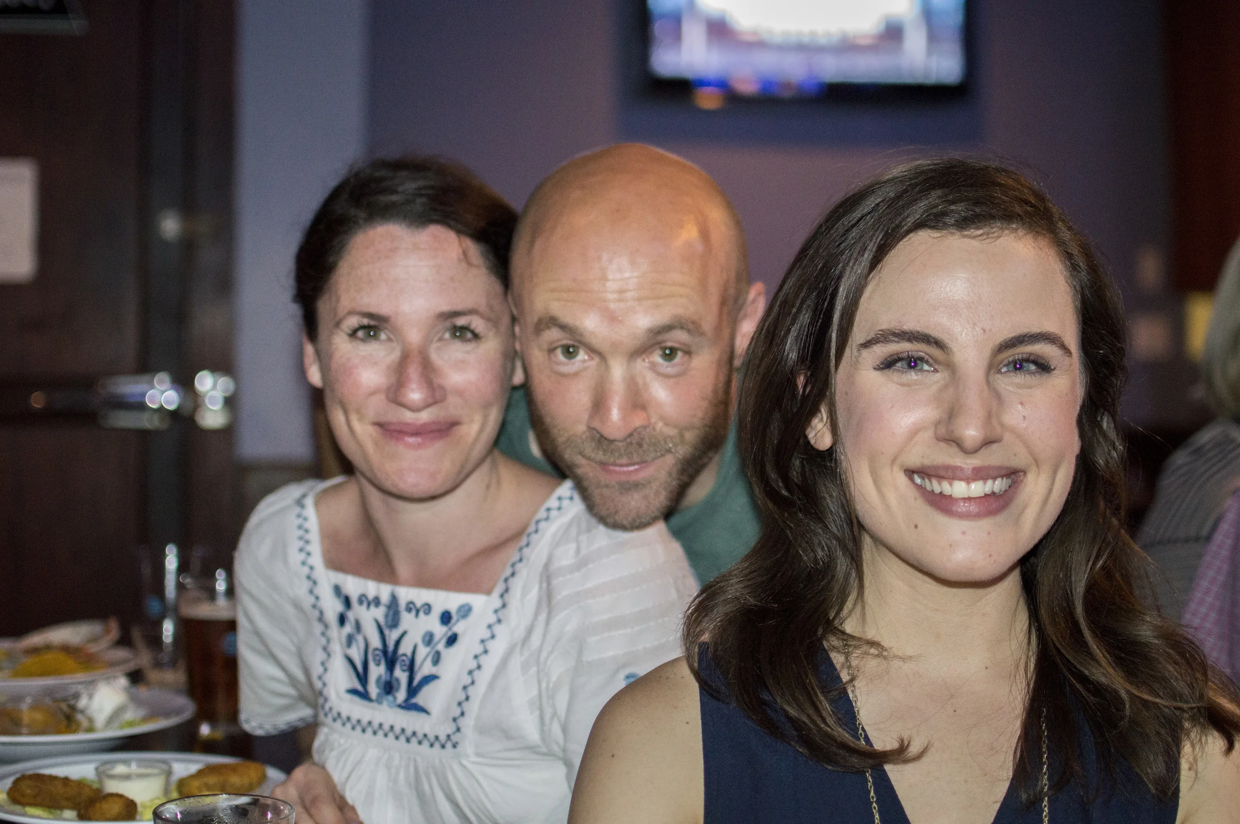 Jamie Kessler Weiner, Aaron Weiner and Mikaela Feely-Lehmann