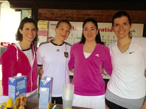 Die glorreichen Vier: Jessica, Vanessa, Silia und Tamara