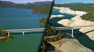 CA Reservoir at Full Pool in 2019 vs. 2017