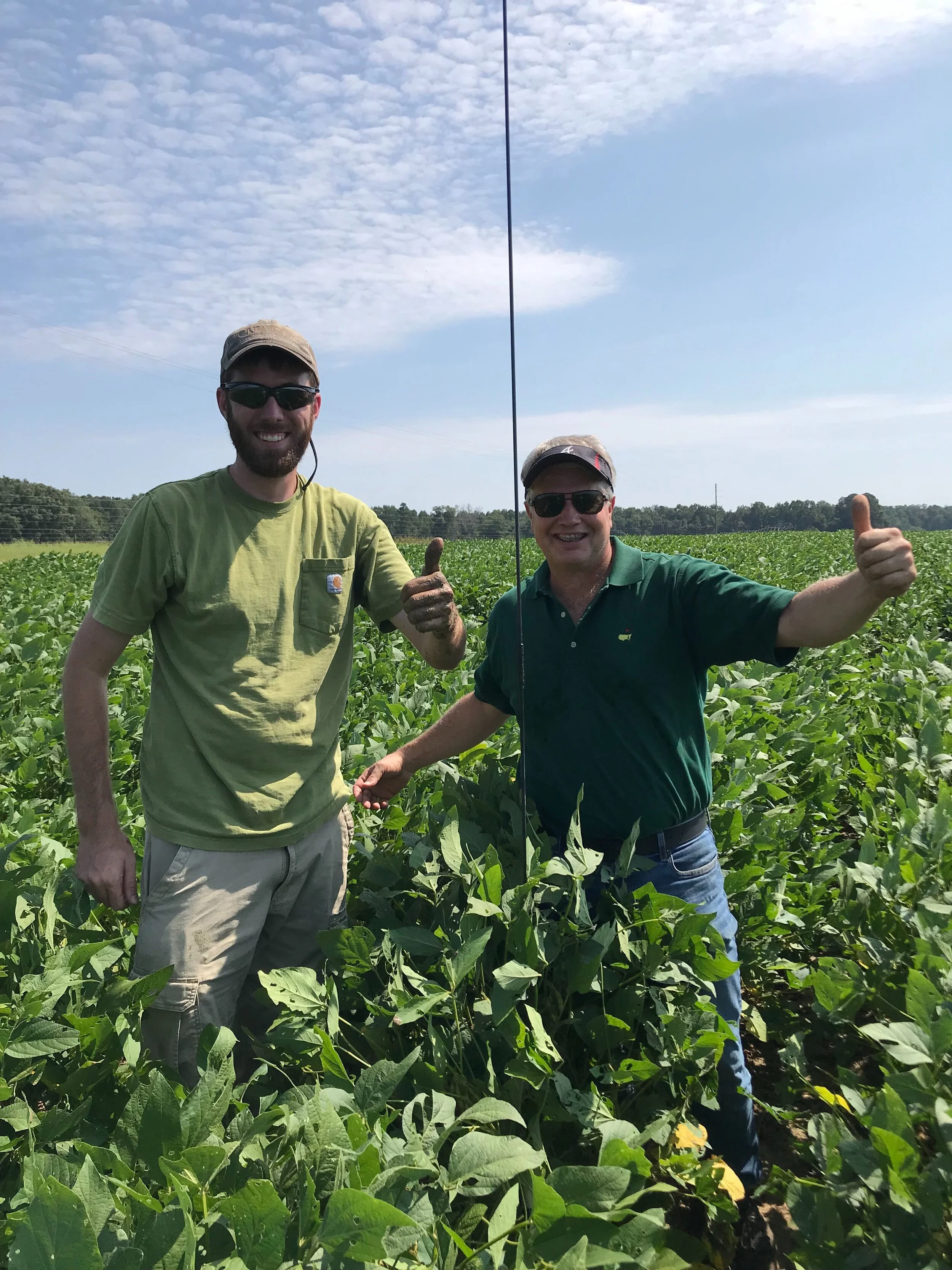 Brennan Teddy (Clemson University) with Pete Knezevich of Trellis