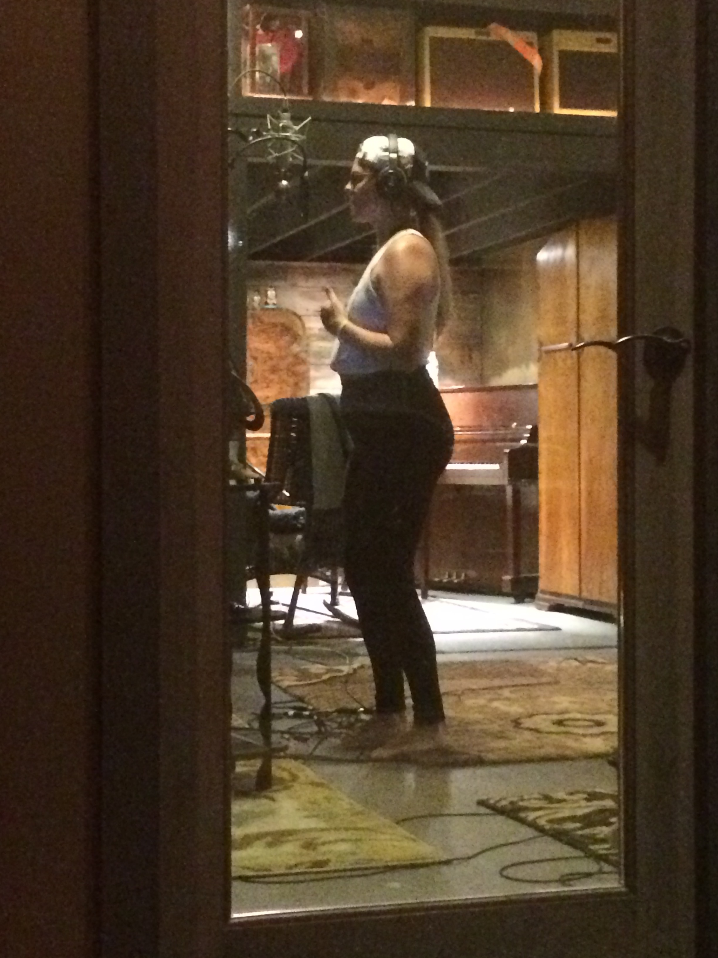 Katie's a studio stud