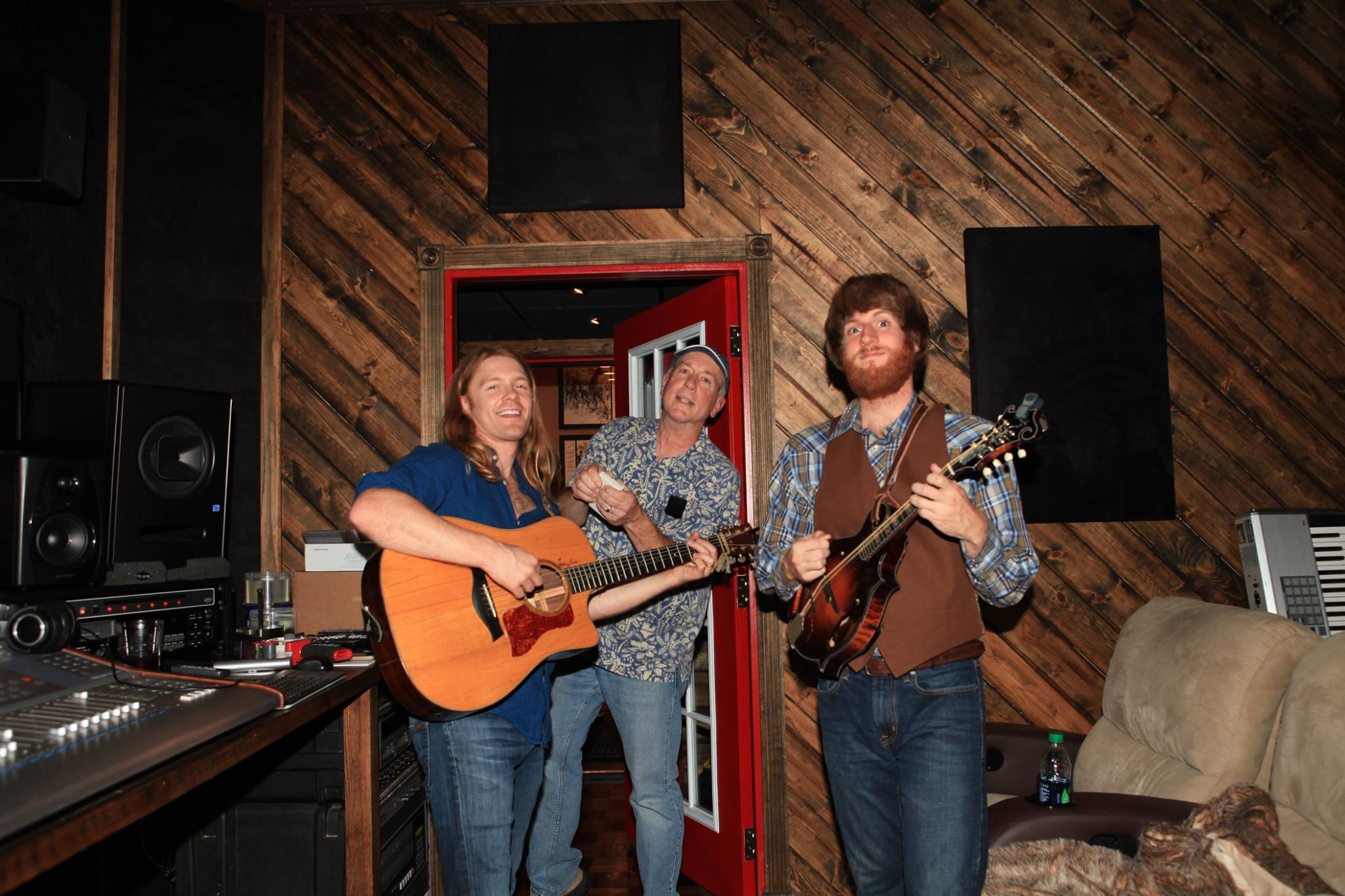 Warming up at Jelley's Jam Room