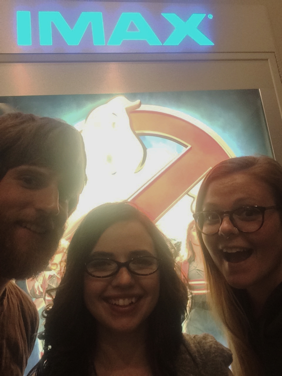 Night off? Go see "Ghostbusters" of course!