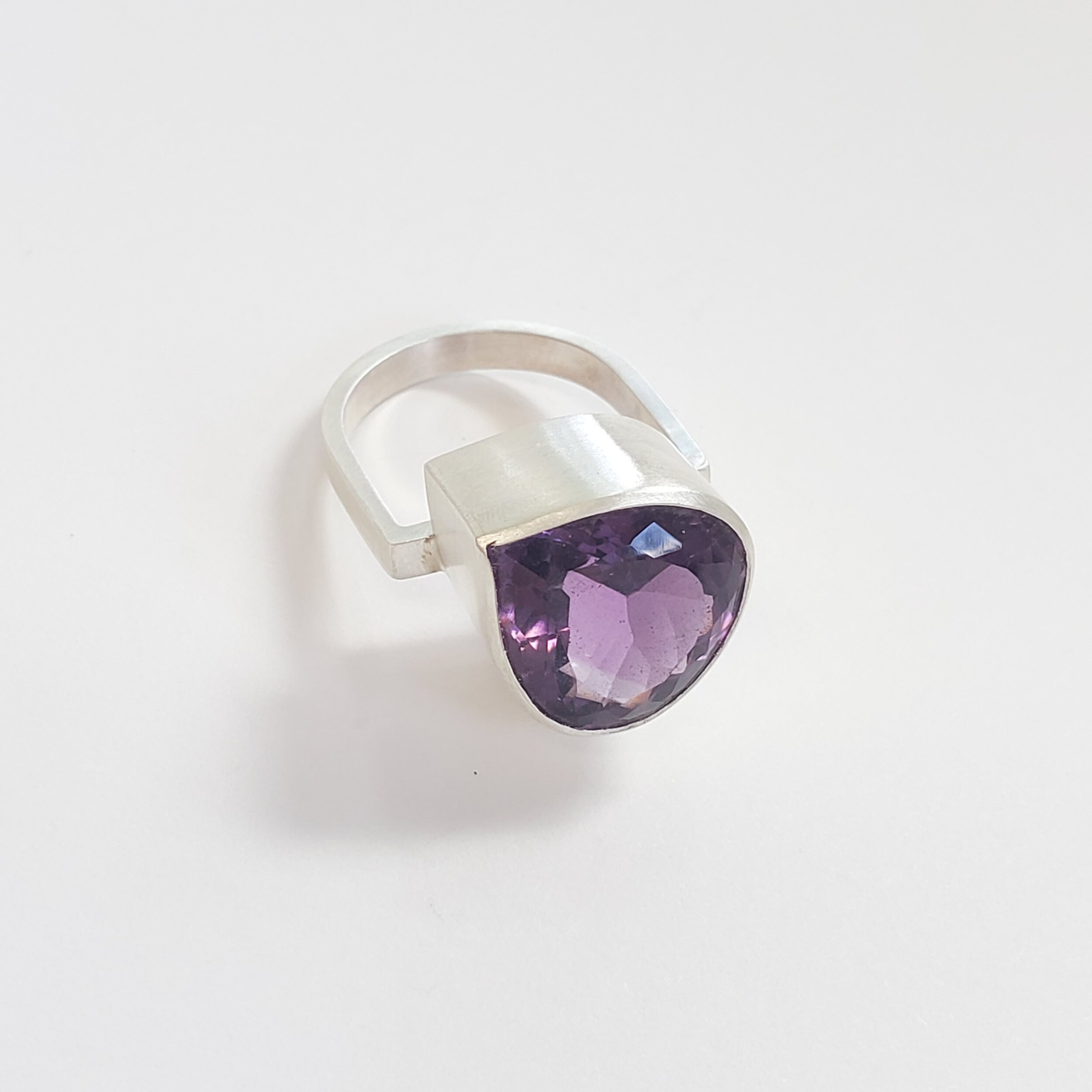 Amethyst ring.