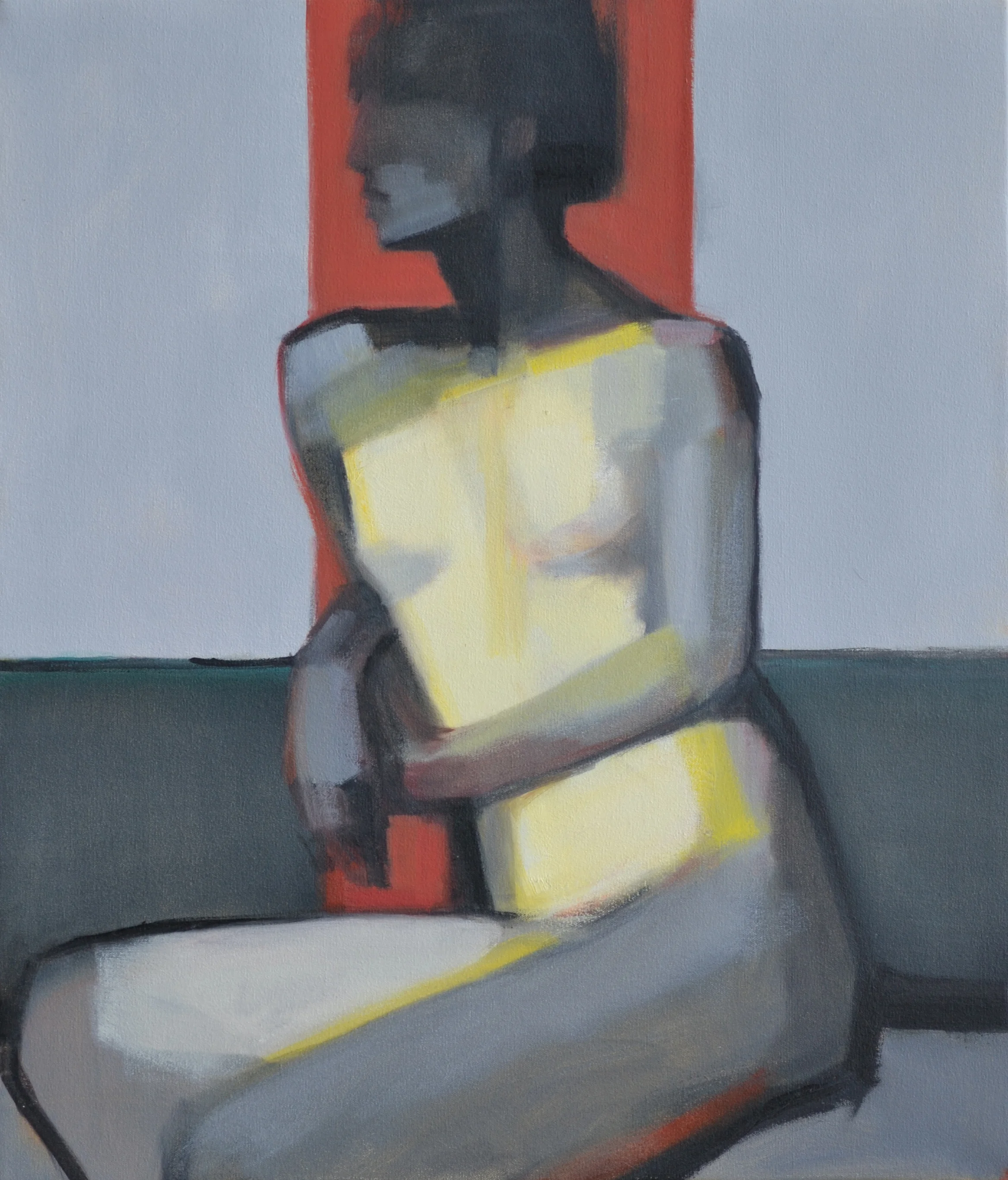 CAMPANI_red banner_24x28_oil on cnvas.JPG