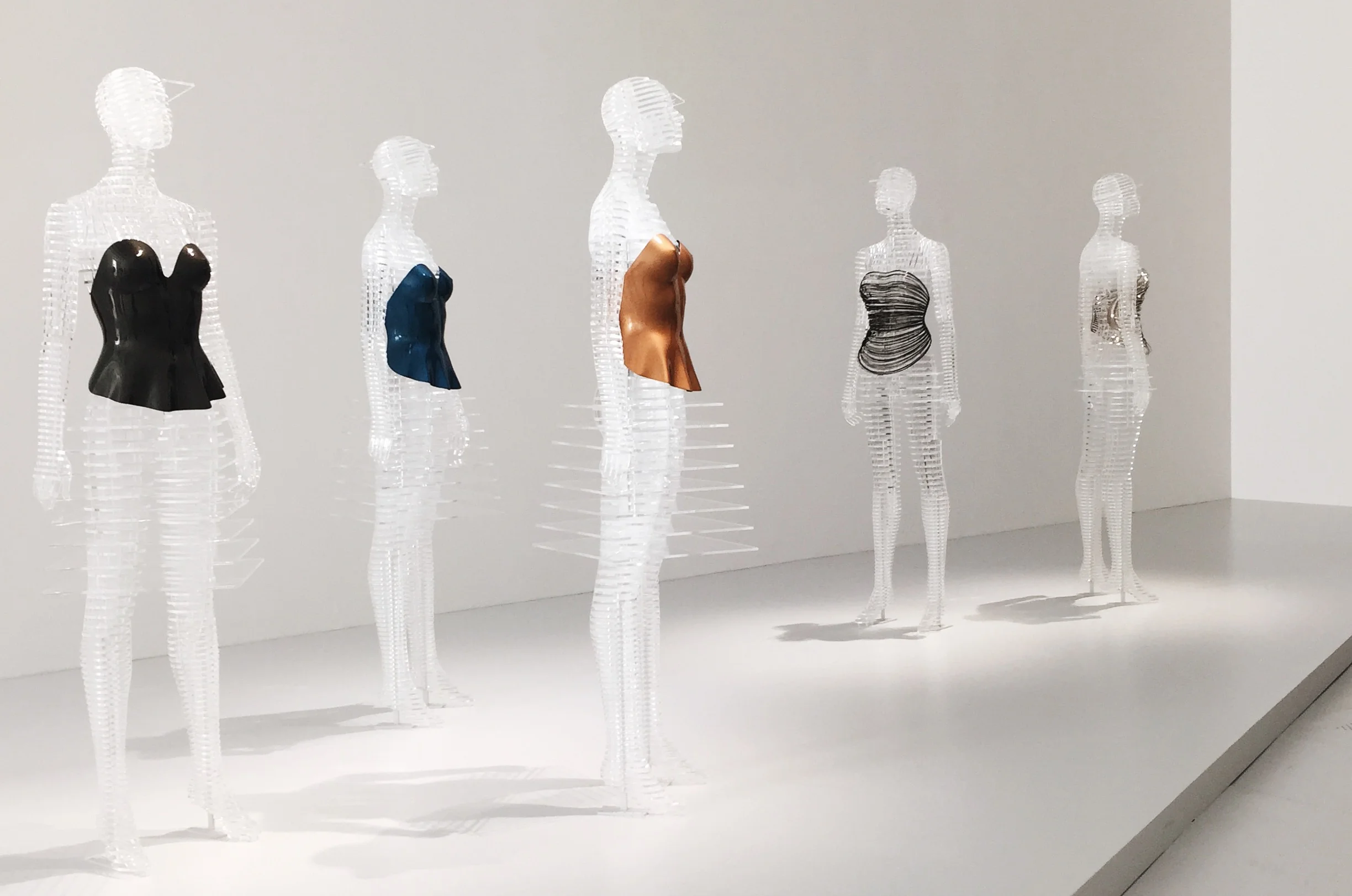 Issey Miyake Exhibit at The National Art Center Tokyo .