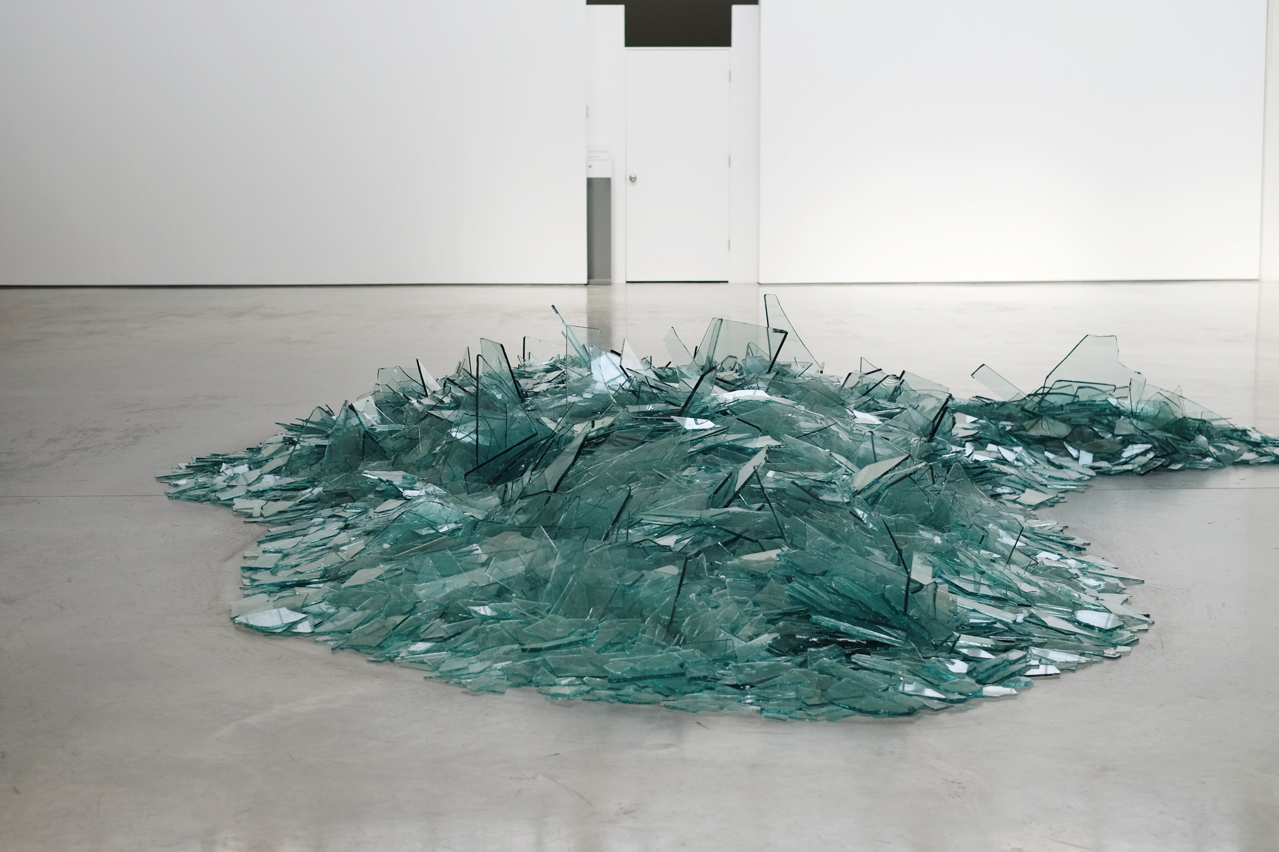 Robert Smithson, Map of Broken Glass (Atlantis), 1969