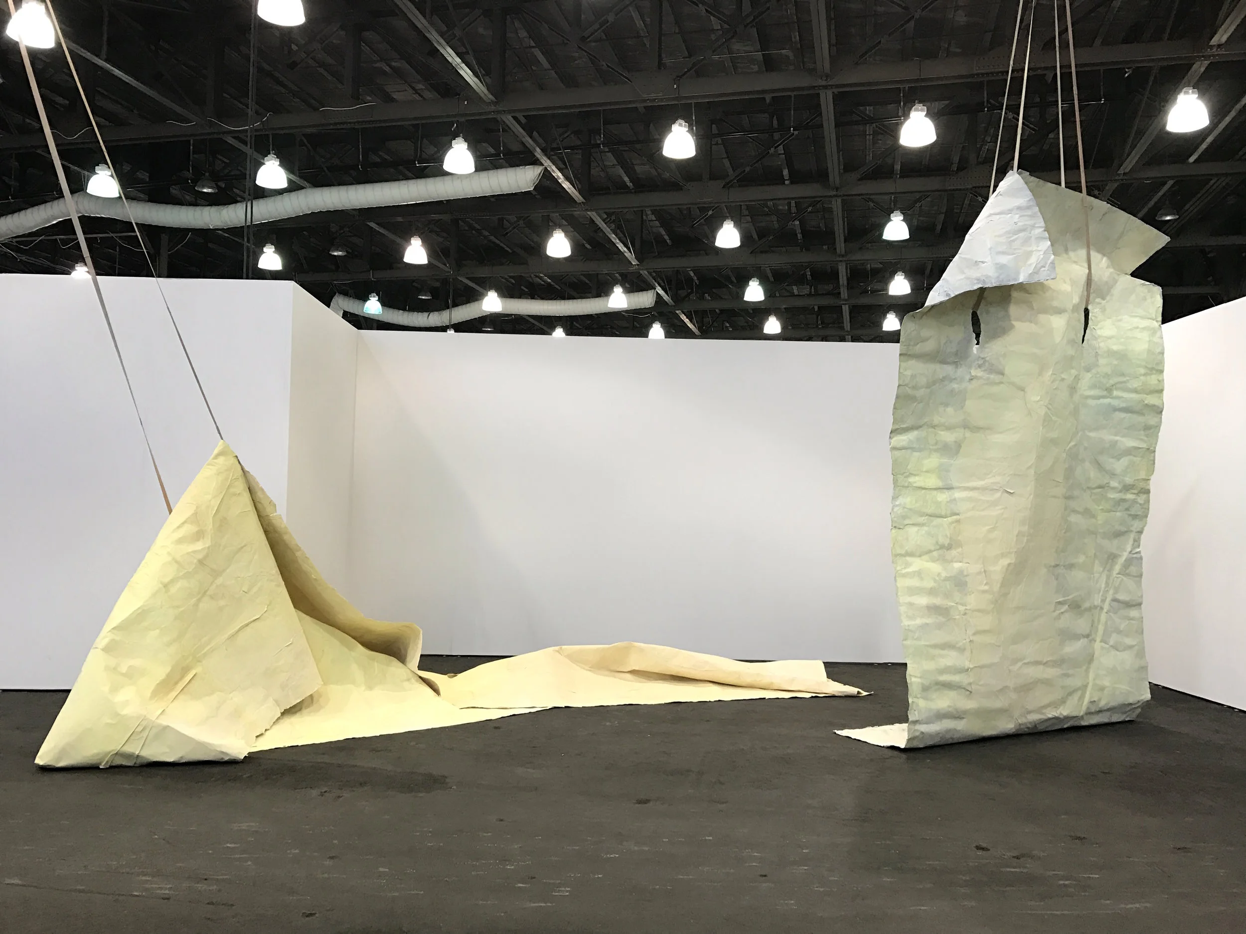 Ann Iren Buan, Drifters (2015), at Untitled Art Fair in San Francisco 2017, presented by Prosjektrom Normanns. Photo: Elin Melberg