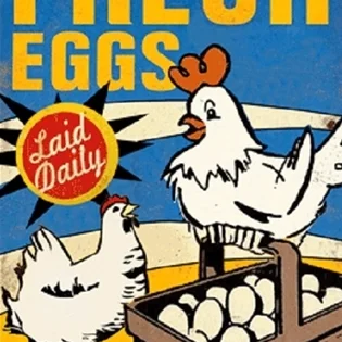 It took years and years of advertising to make people think eggs are no problem for chickens to lay.