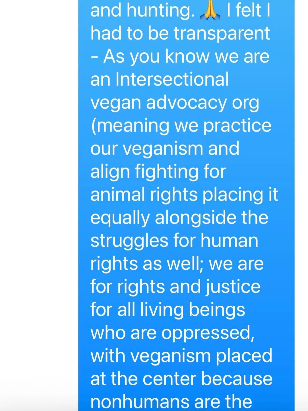 Running a small org devoted to advocate, rescue &amp; care for species that 99.9% of the planet has been trained to see only as a product meant to be in stomachs or the garbage - has challenges that to this day that I still don&rsquo;t see coming (go
