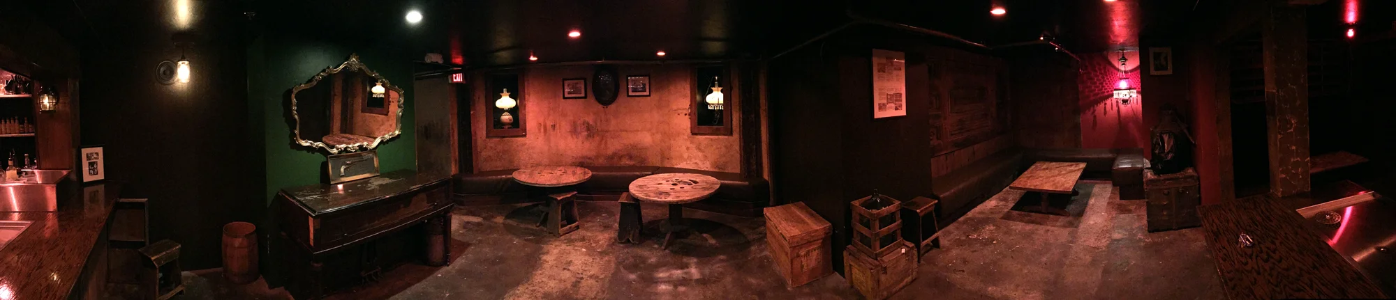 The actual bar