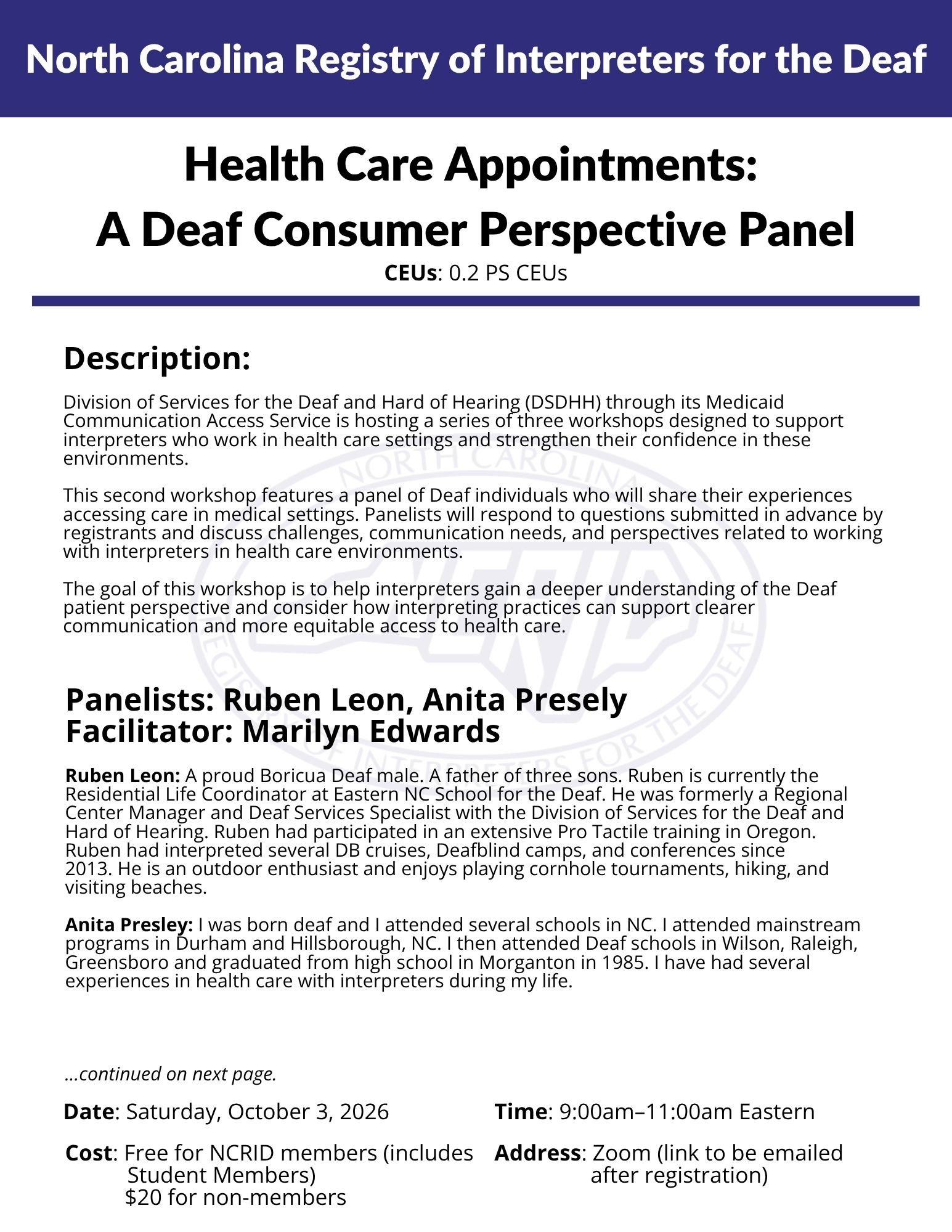 Health Care Appointments A Deaf Consumer Perspective Panel (NCRID Flyer).jpg