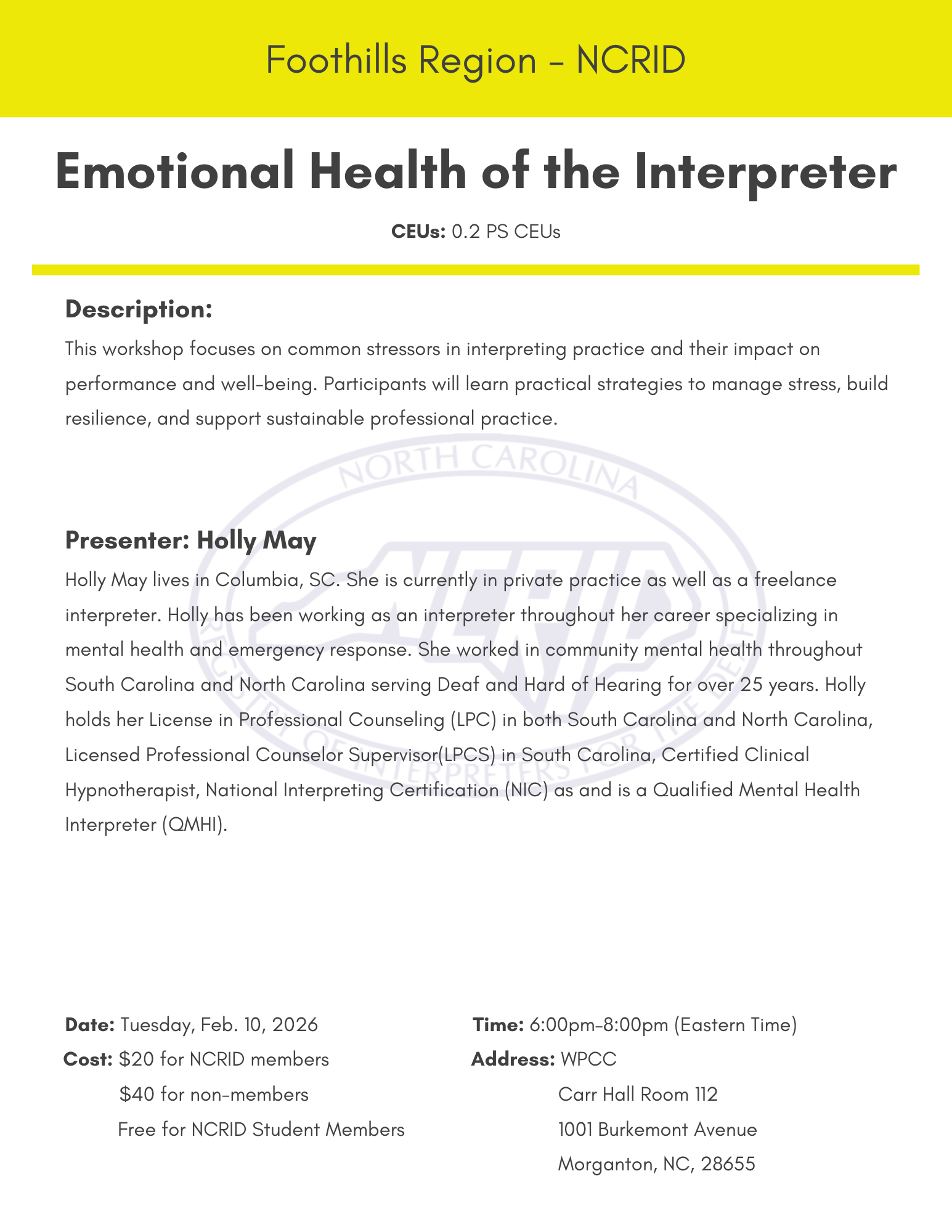 Emotional Health of the Interpreter - Foothills Flyer.png