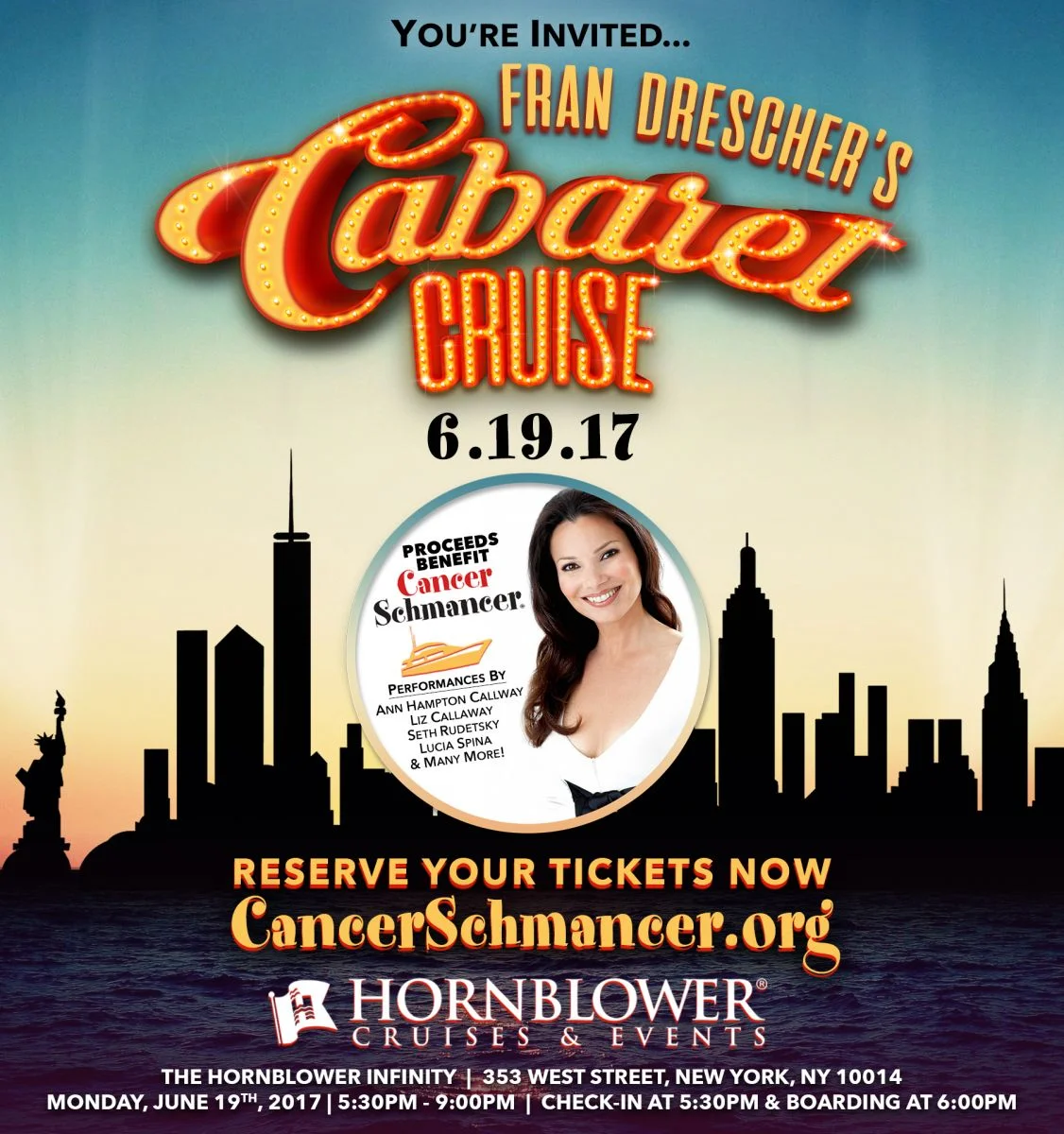 NYC — Fran Drescher's Cabaret Cruise