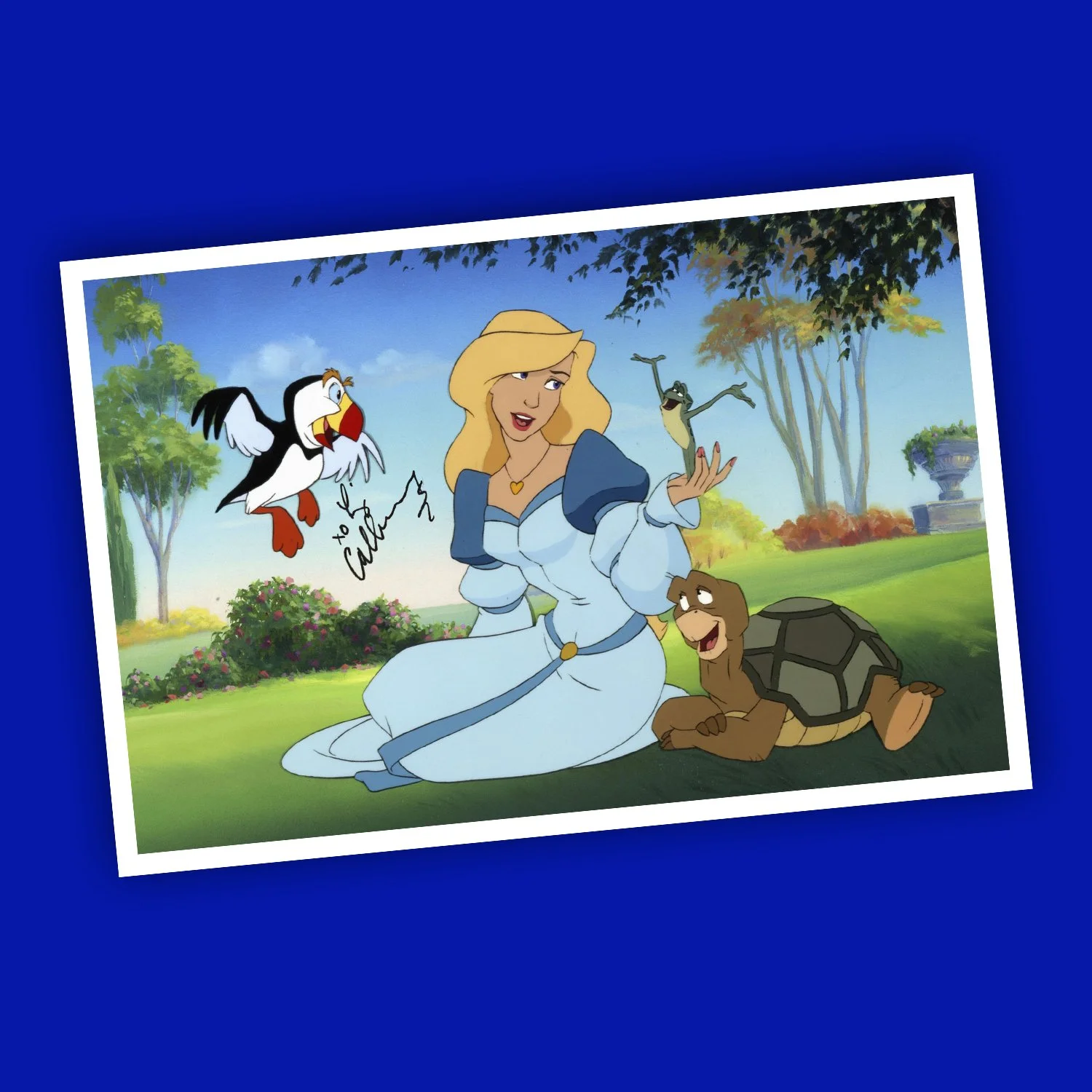 Signed Swan Princess Print