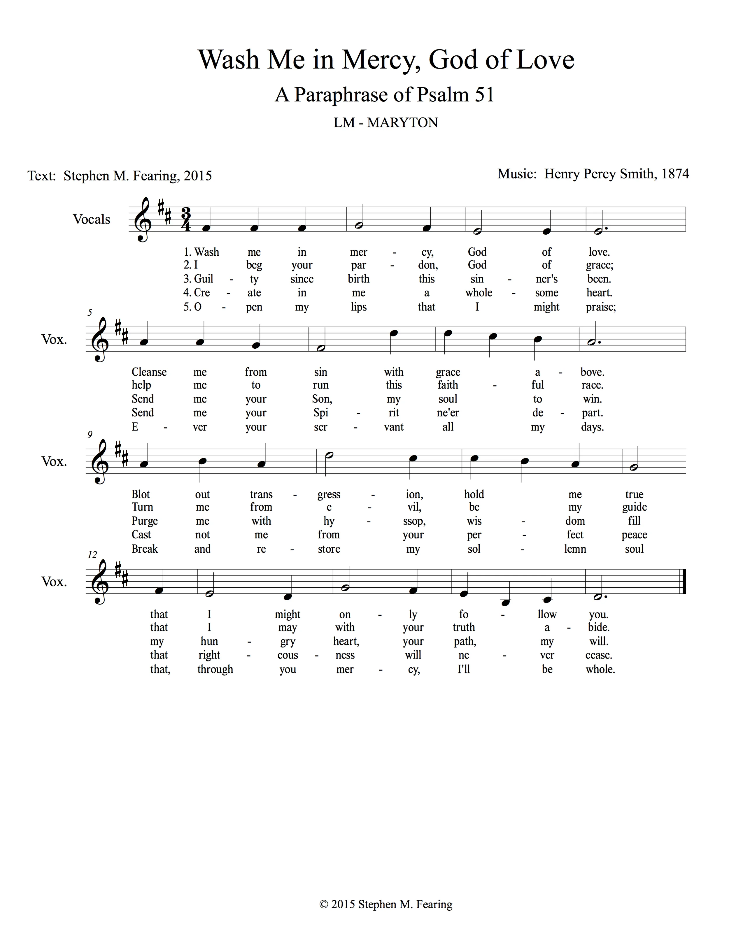 "Wash Me in Mercy, God of Love"