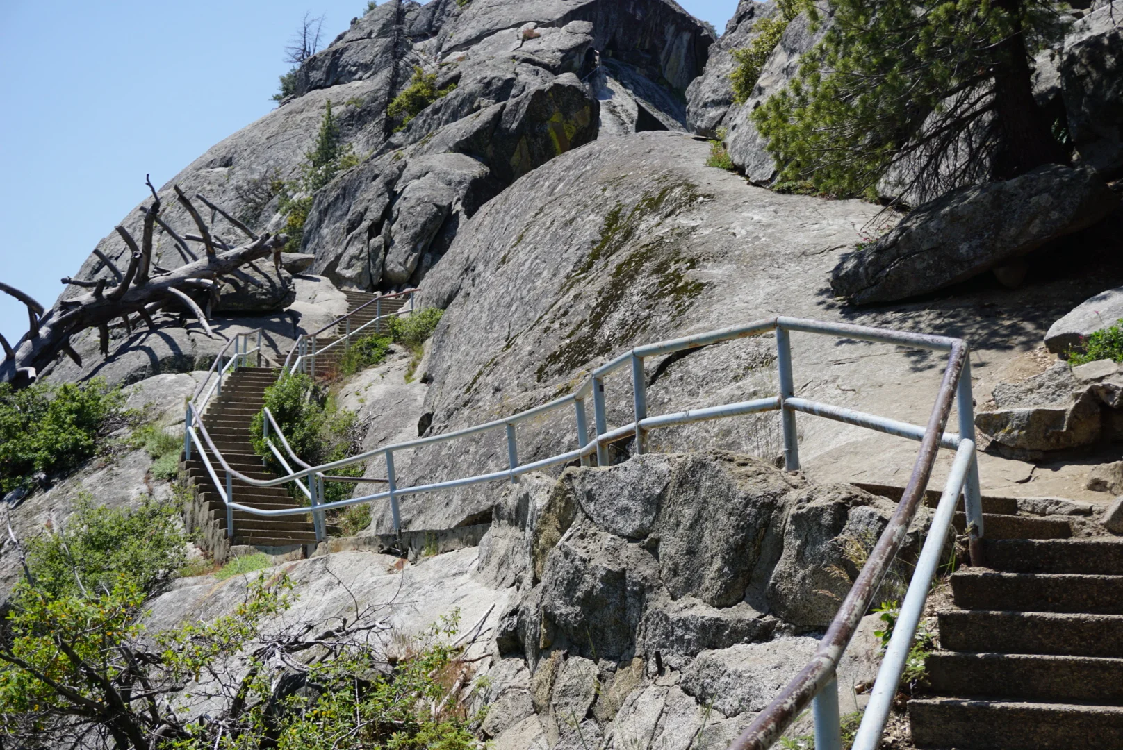 The climb.