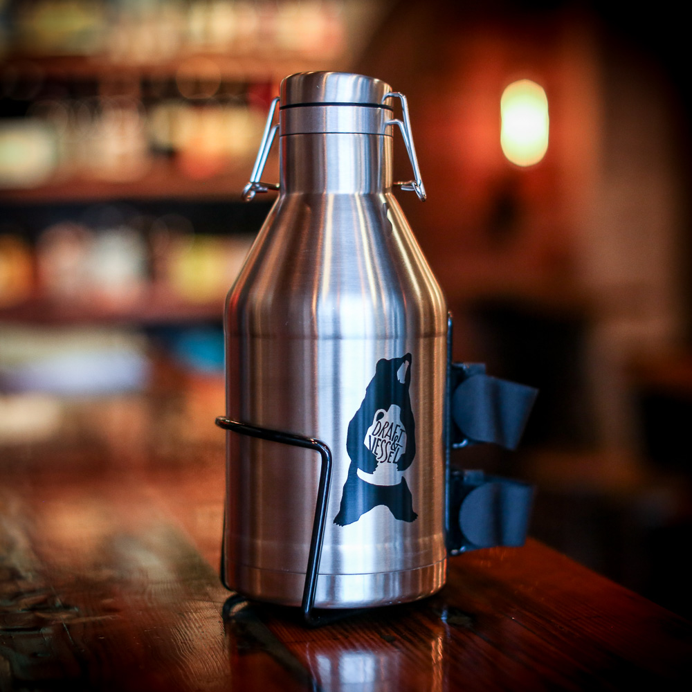 Bike Cage for MiiR 64oz Growler — Draft Vessel - Main Image