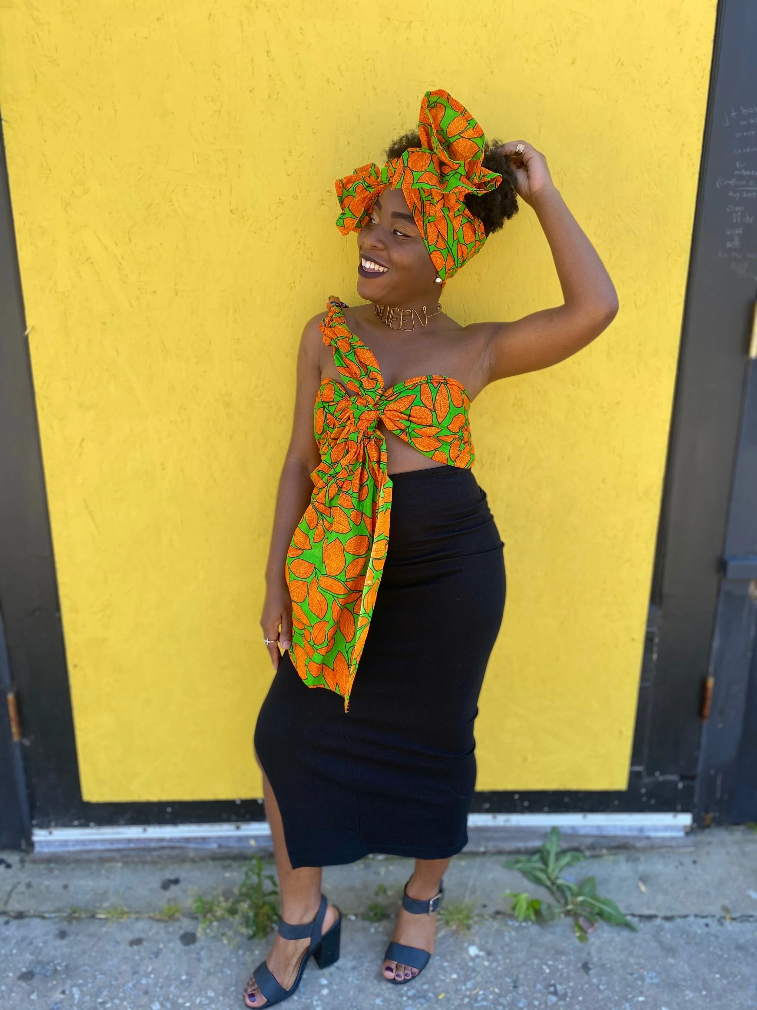 4 Ways to Wear an African Scarf!
