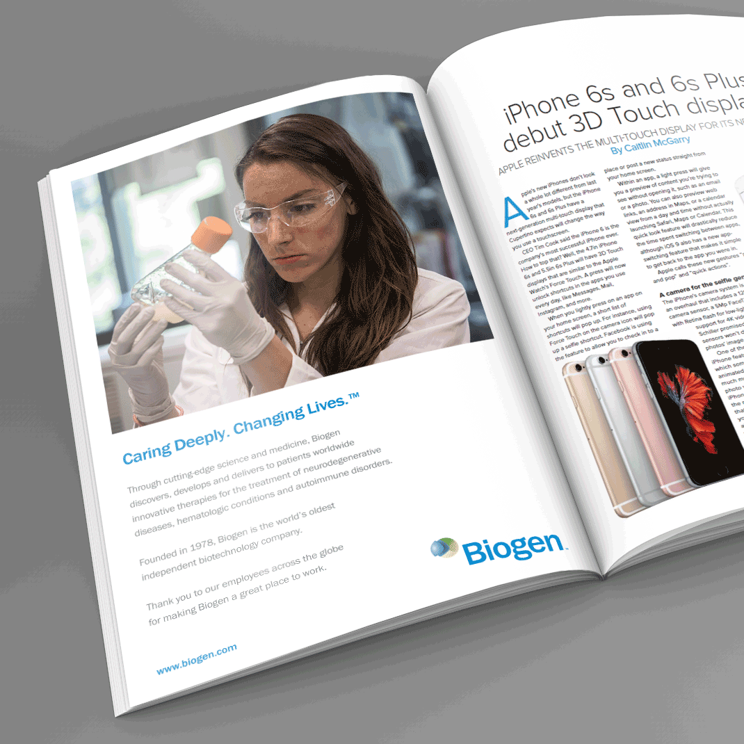 deftique corporate advertisement