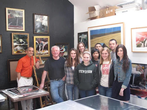 Stevenson Photography Class at Kim Weston's