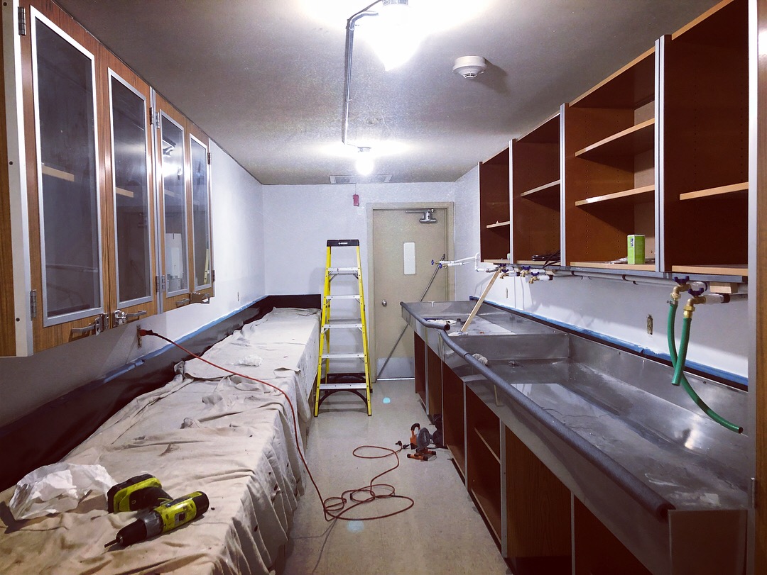 The Weston Collective Darkroom Construction Check-In