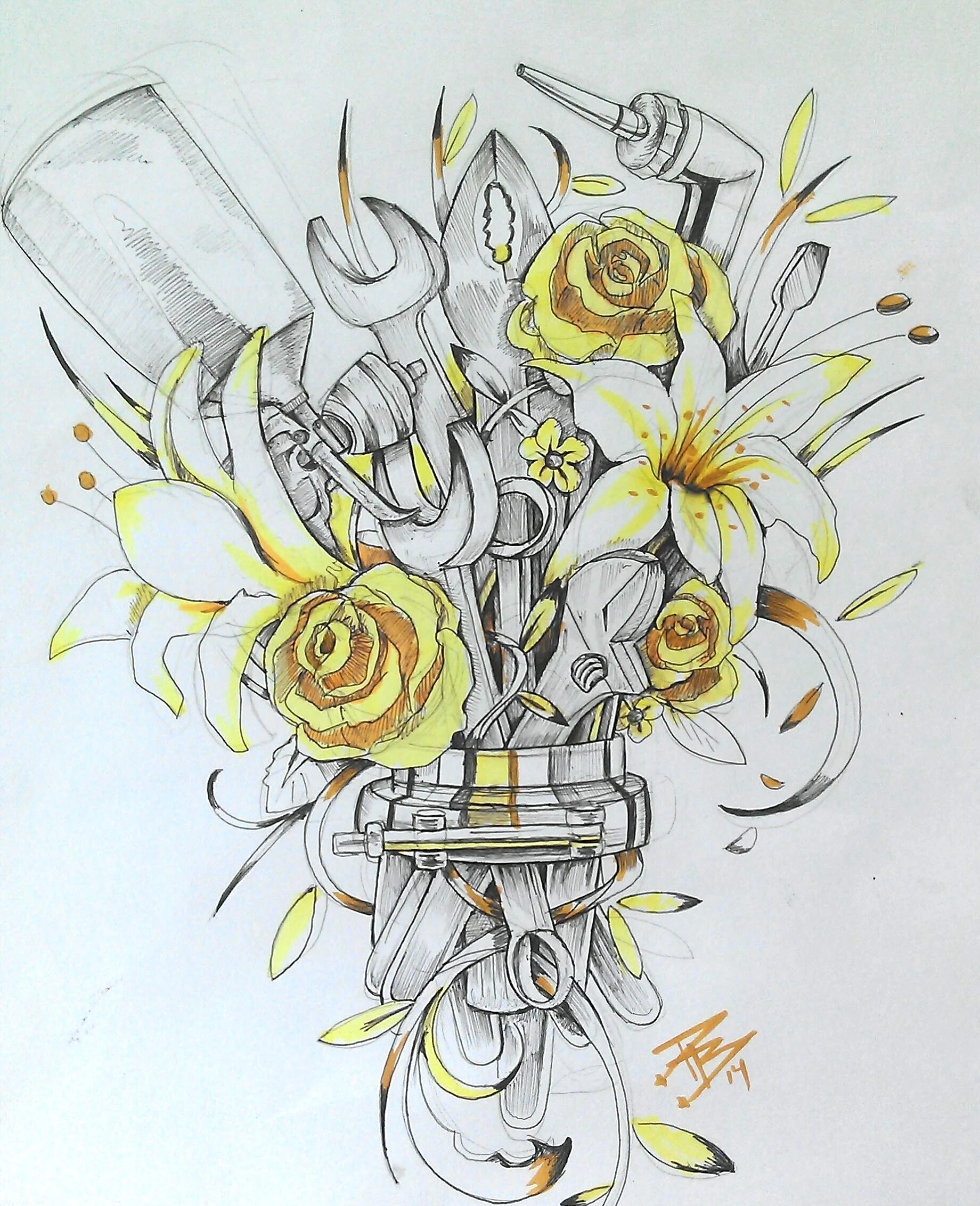 'Ratchet Floral'