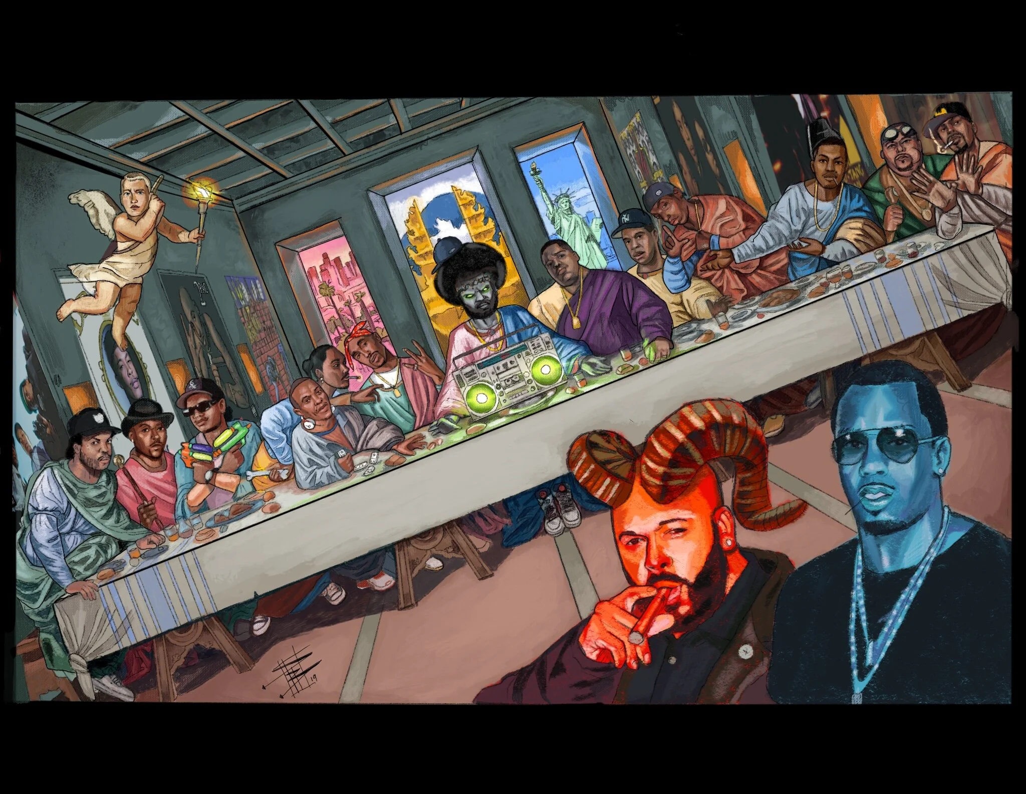 'Hip-Hop Last Supper'