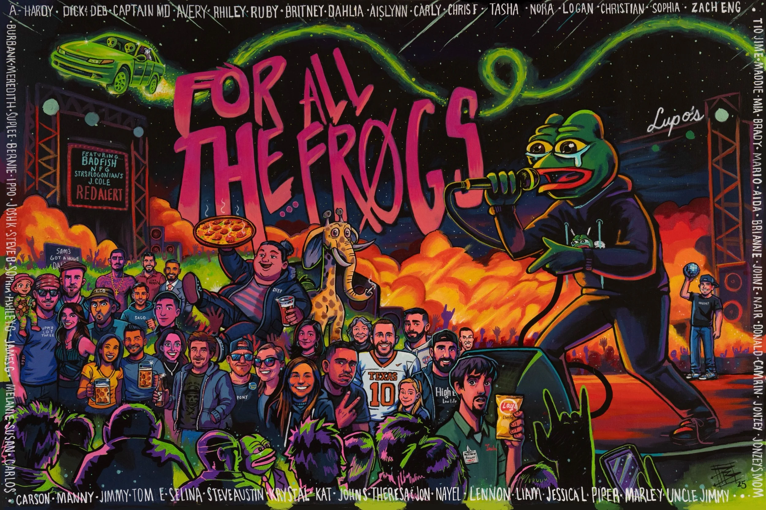 “For All the Frogs” Crew pic