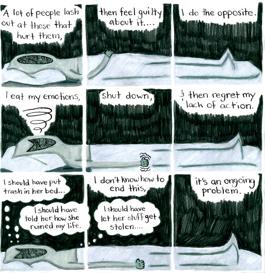 This is actually where I figured out how to do these color pencil comics, doing the inks and color on separate layers.