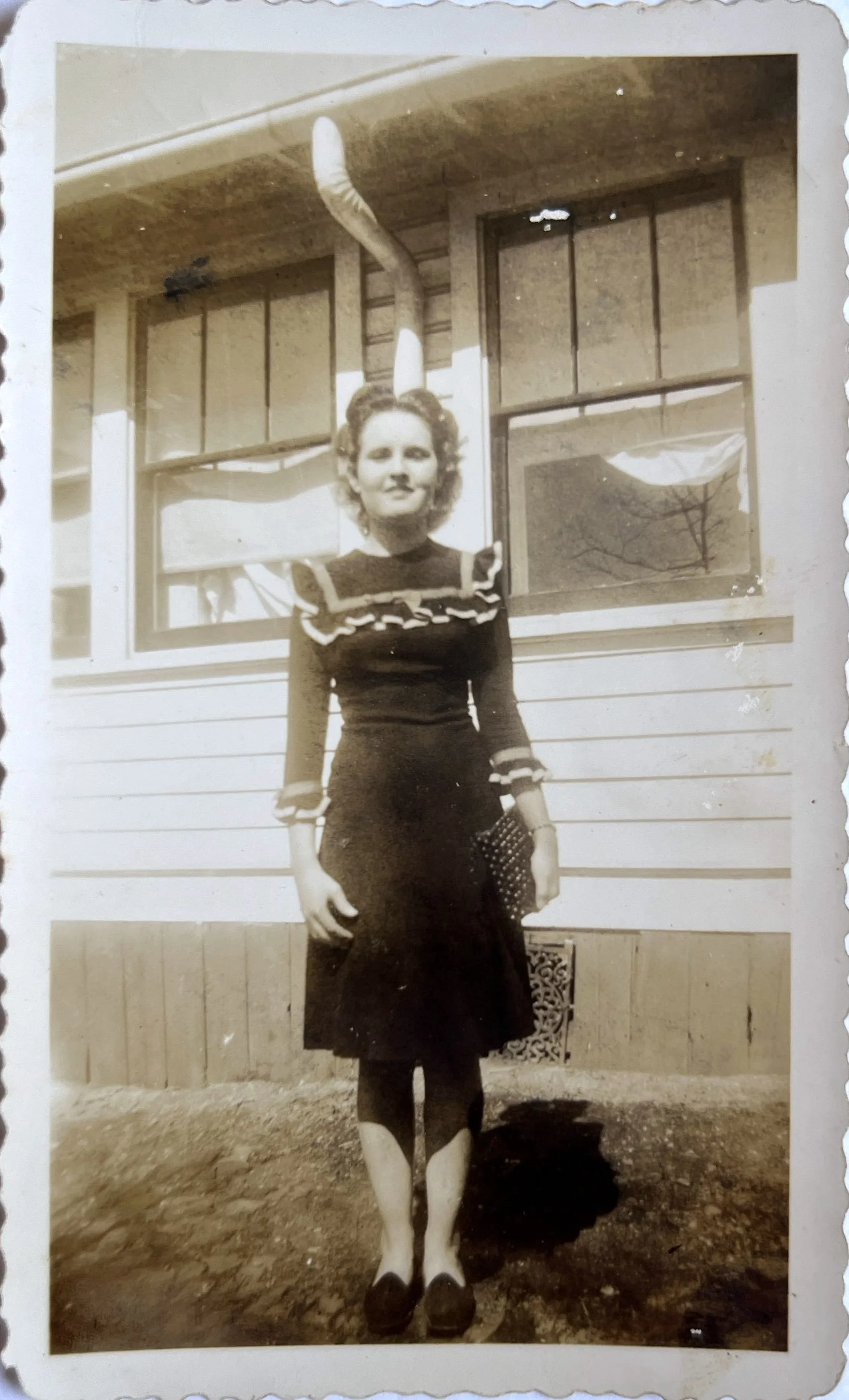 My grandmother in the 1940s