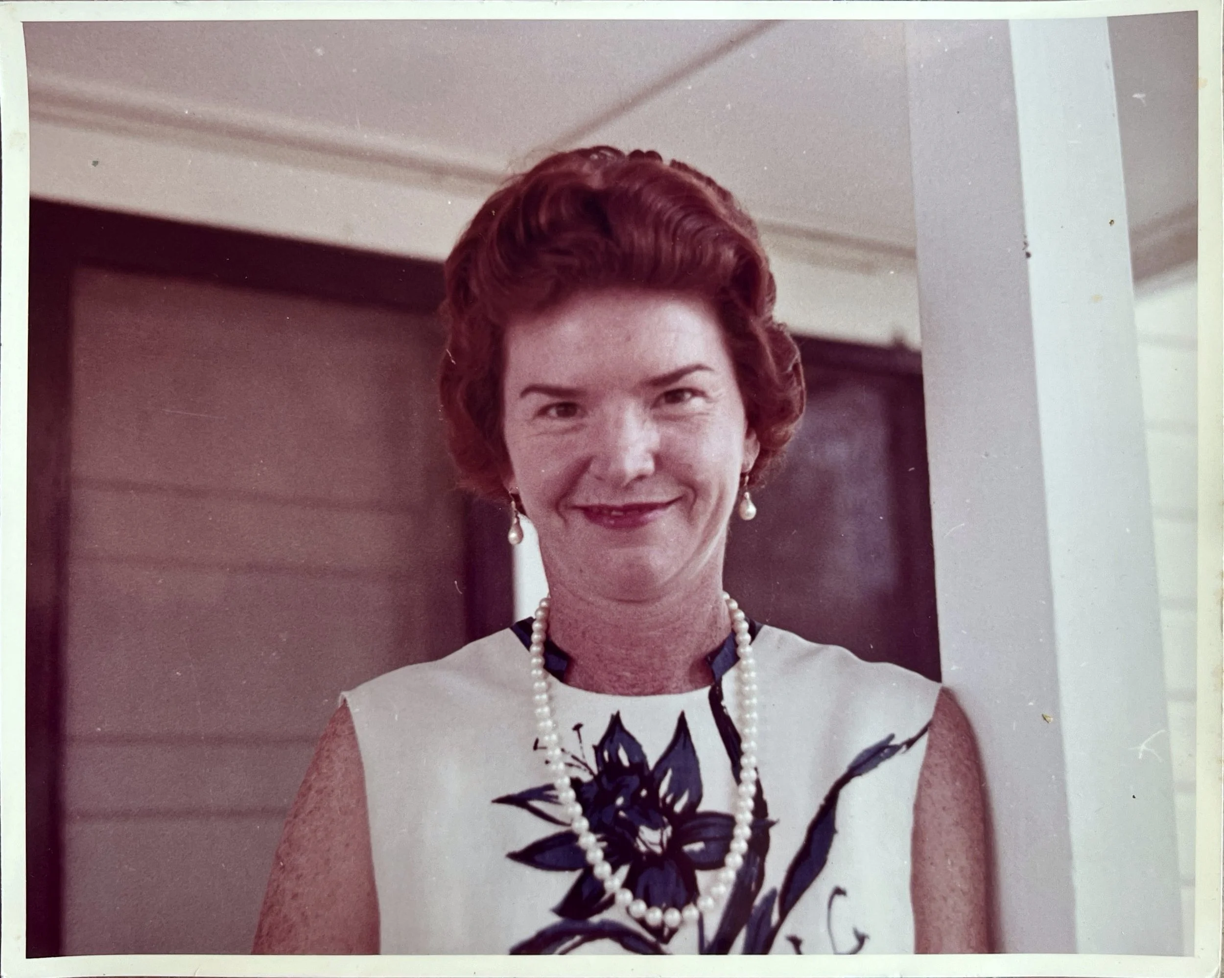 My grandmother in the 1960s