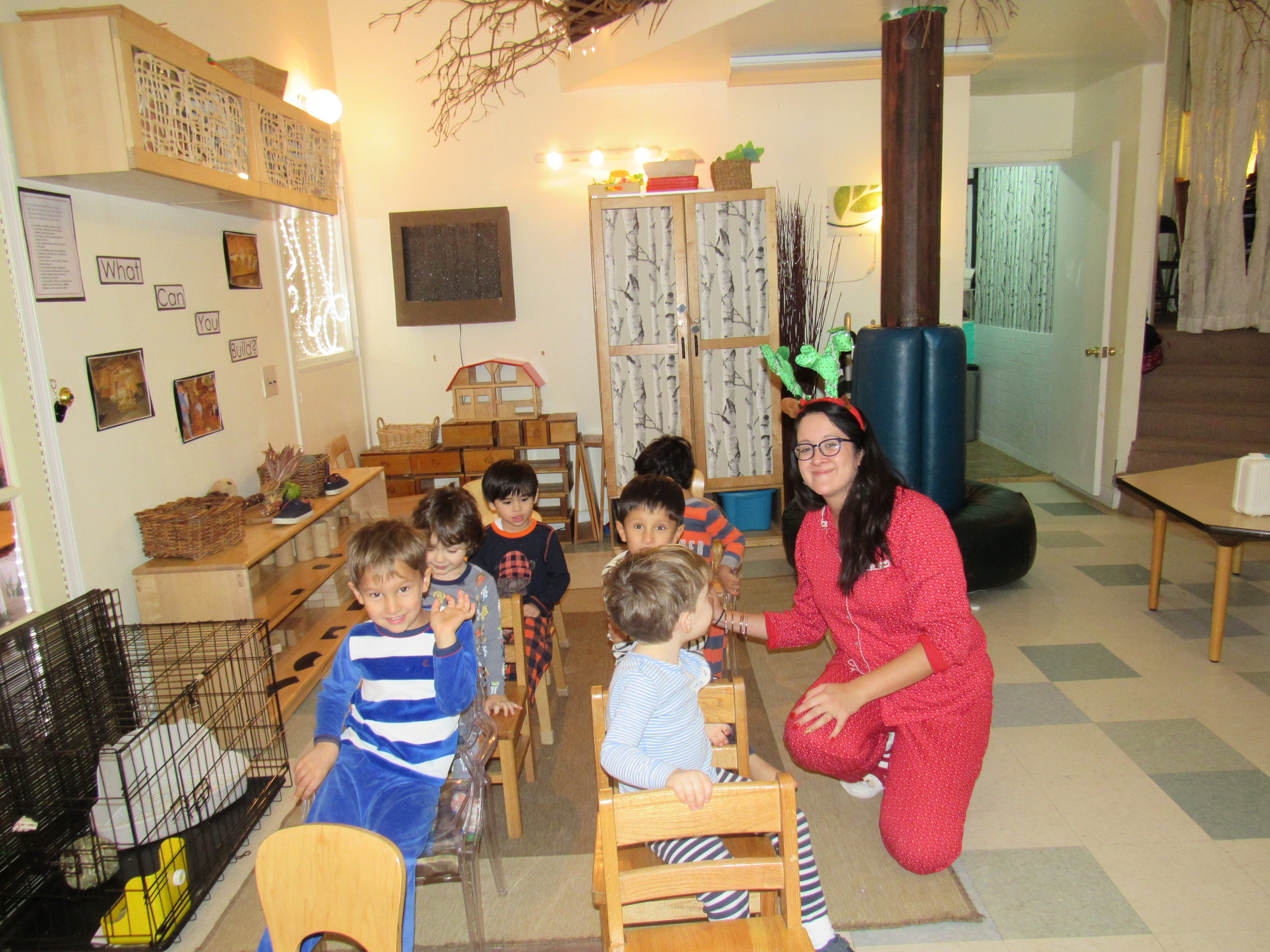 Polar Express and Santa visit! 