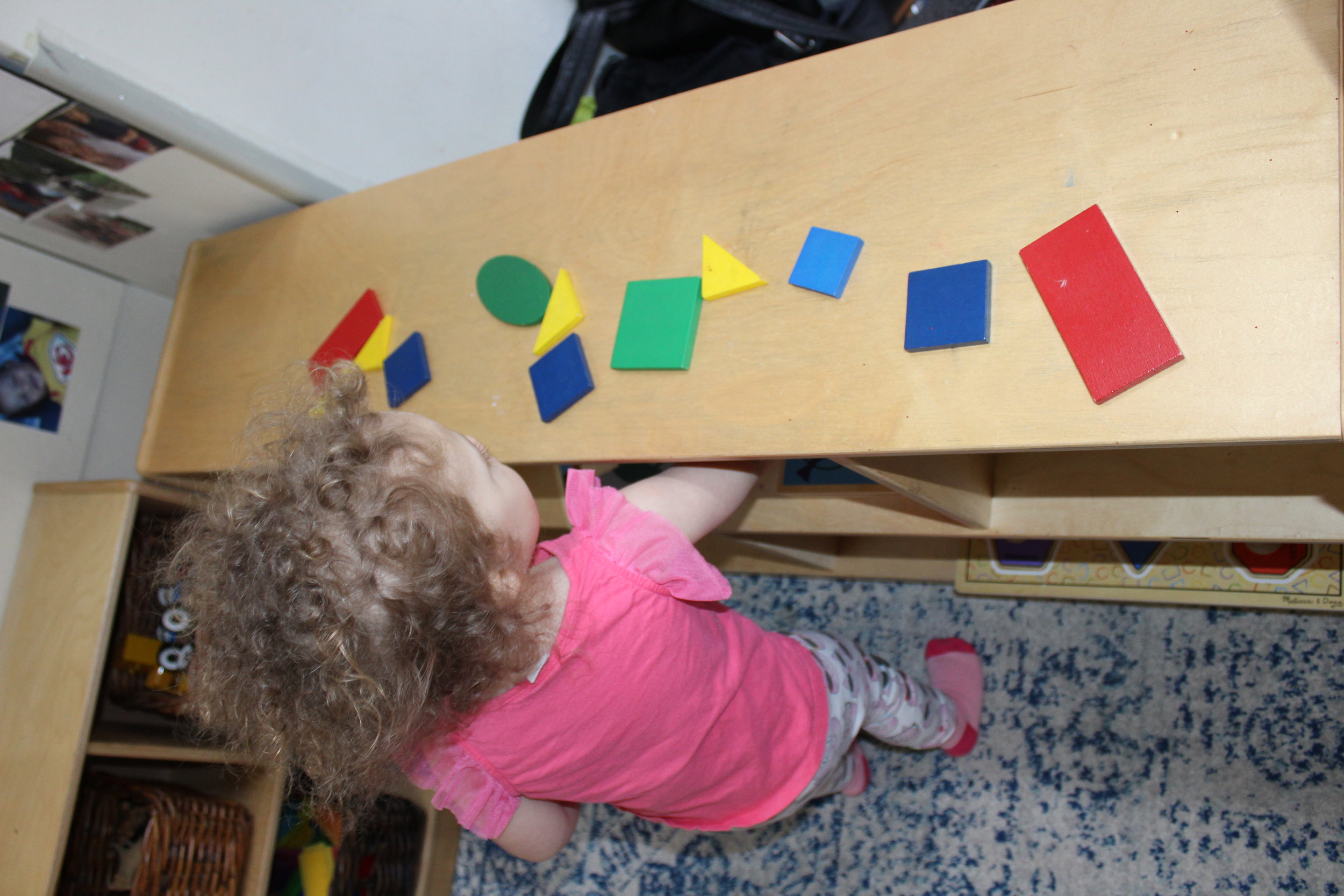  During the week we do counting.&nbsp; I always express to the children, "Let's do some counting today."&nbsp; I put different, or the same items in a box and one by one we count how many are in the box.&nbsp;&nbsp;&nbsp;Remy removed the different sh