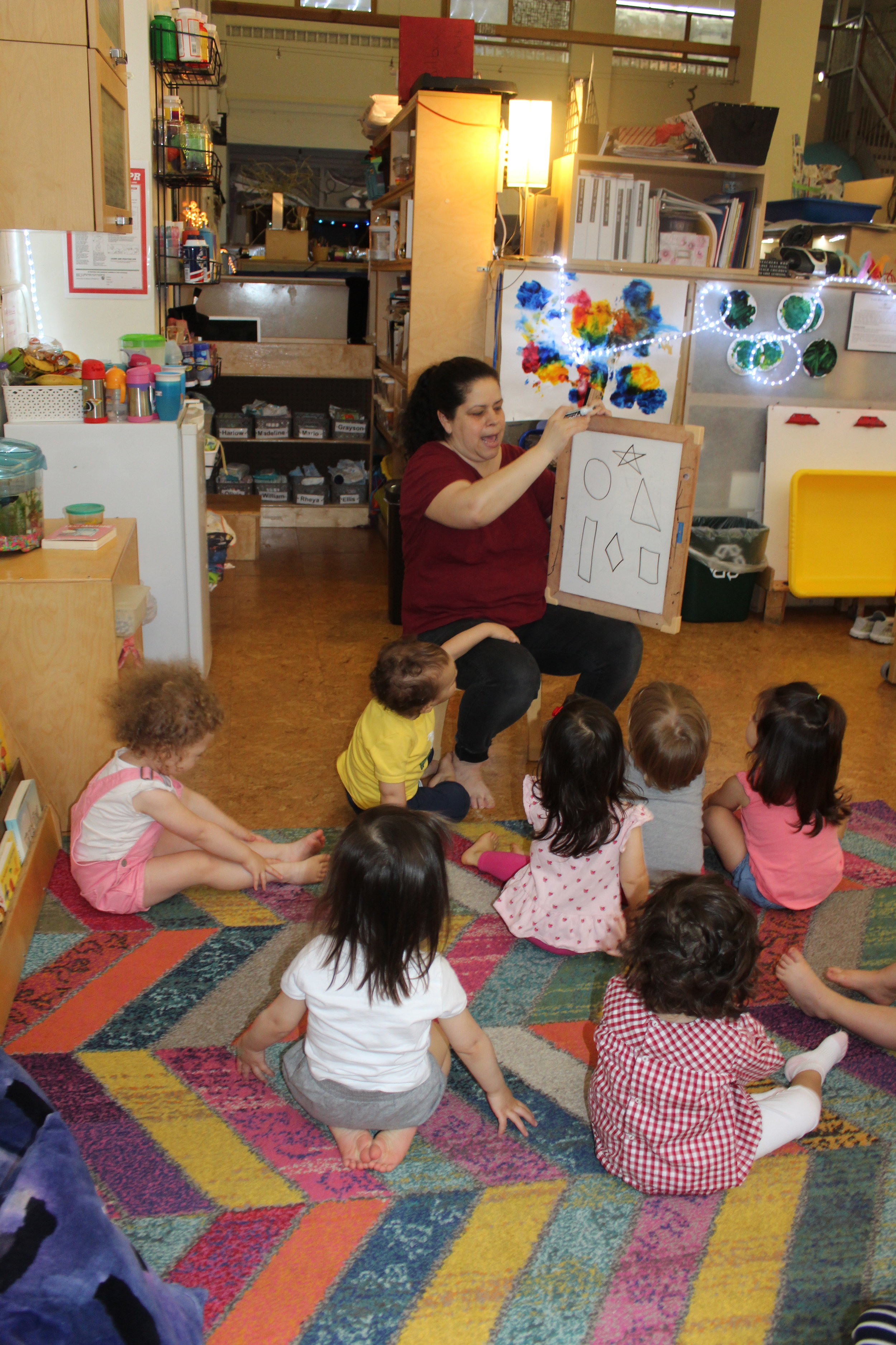  Throughout the year we have had many circle time activities.&nbsp; Providing different ways to stimulate their young developing minds, enables them to develop thinking skills.&nbsp; It helps them to be curious, uses their imagination, creativity, ex