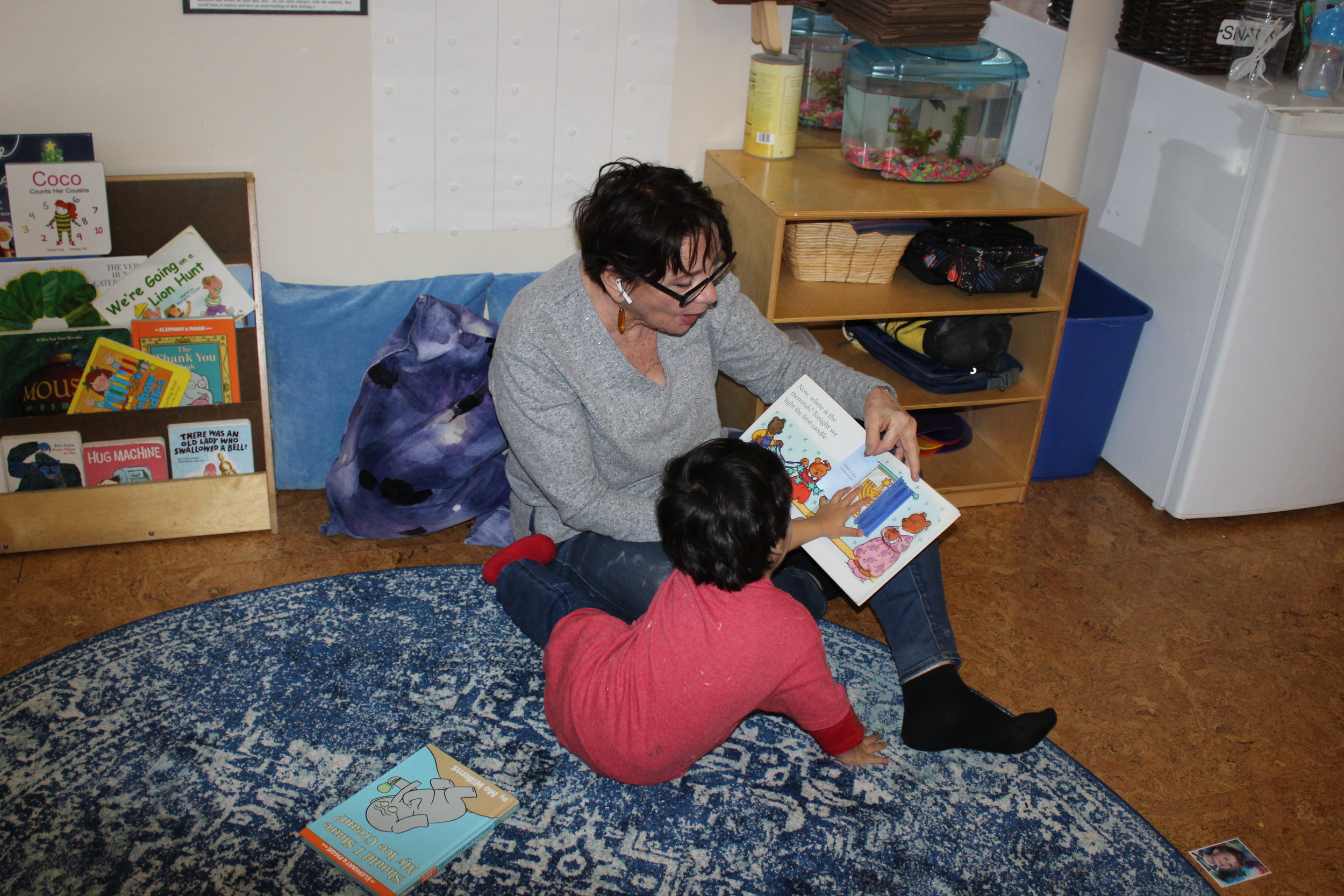  We had a special visitor, Leo’s grandmother! 