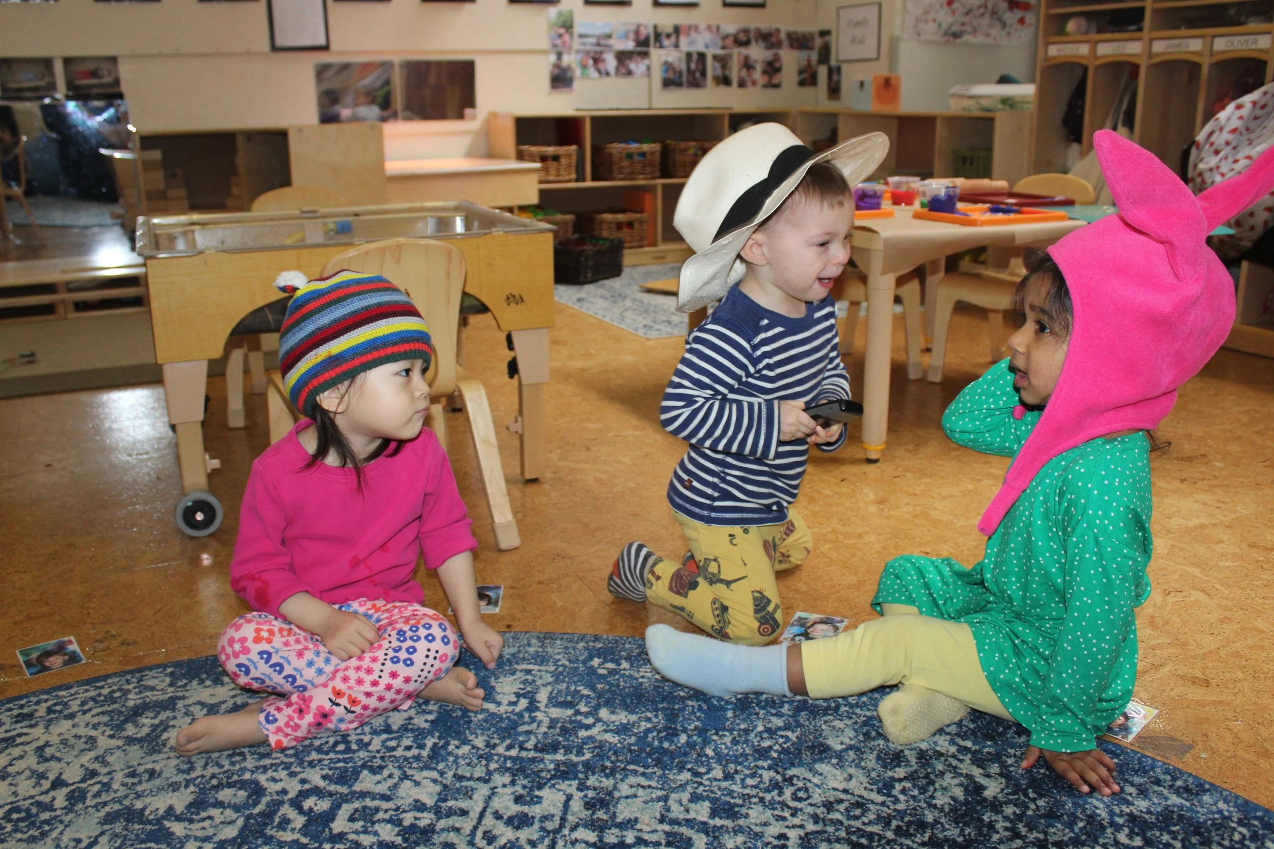  The children enjoyed wearing different hats for literacy week. Some hats will be available for them to use all the time.&nbsp; &nbsp;Children enjoy&nbsp;dressing up in costumes and engaging in dramatic role-playing. Whether your child is a dragon, a