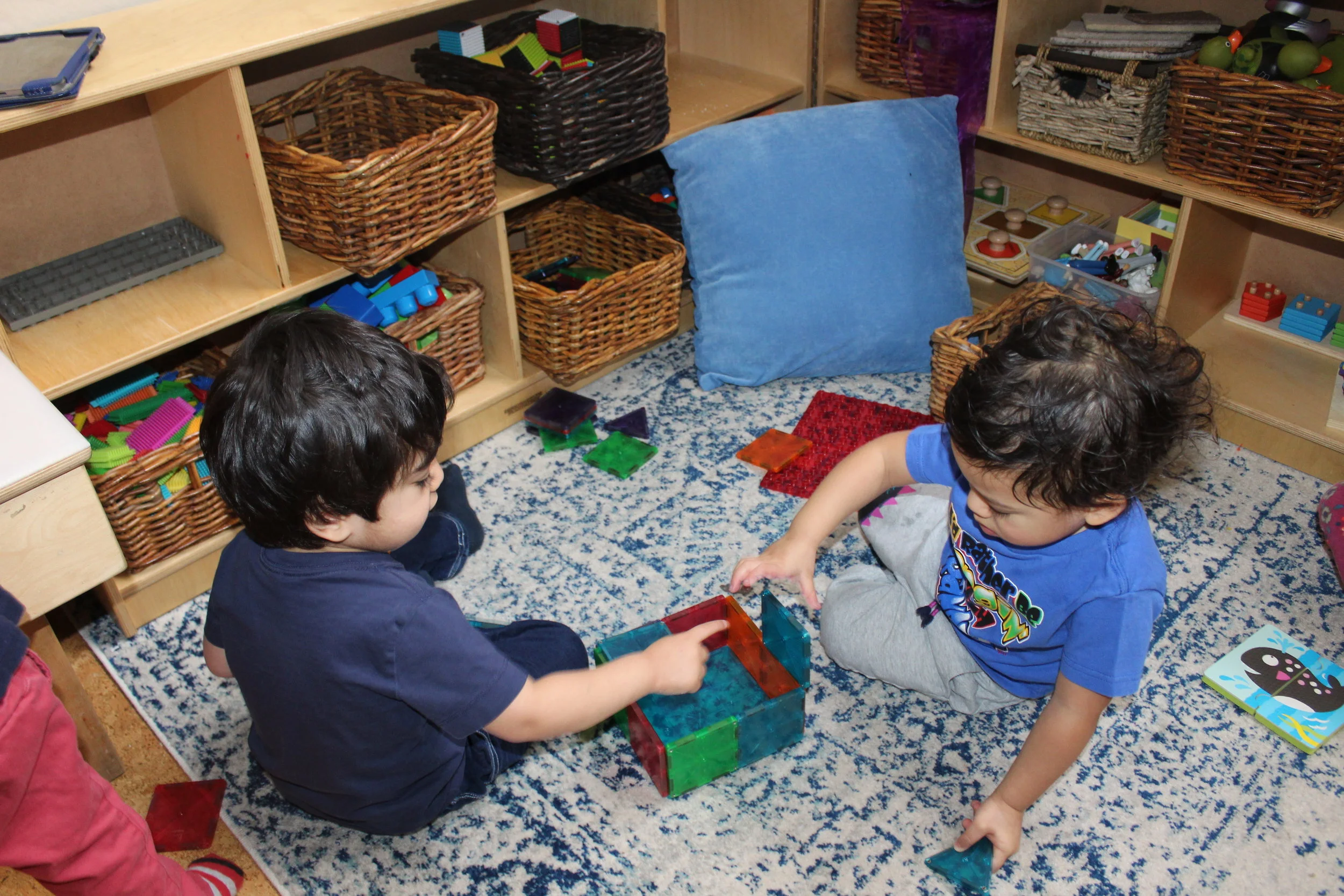  Sharing and working together is a difficult concept for our young toddlers to understand. However, with practice and discussions, they formulate an understanding.   