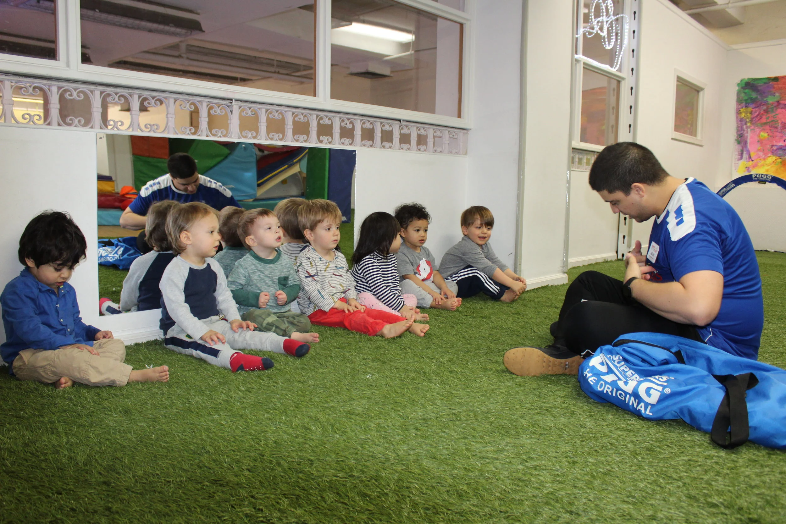  The children are engaging, listening and enjoying, as coach Yo Yo teaches and encourages them to play soccer.&nbsp;&nbsp;   