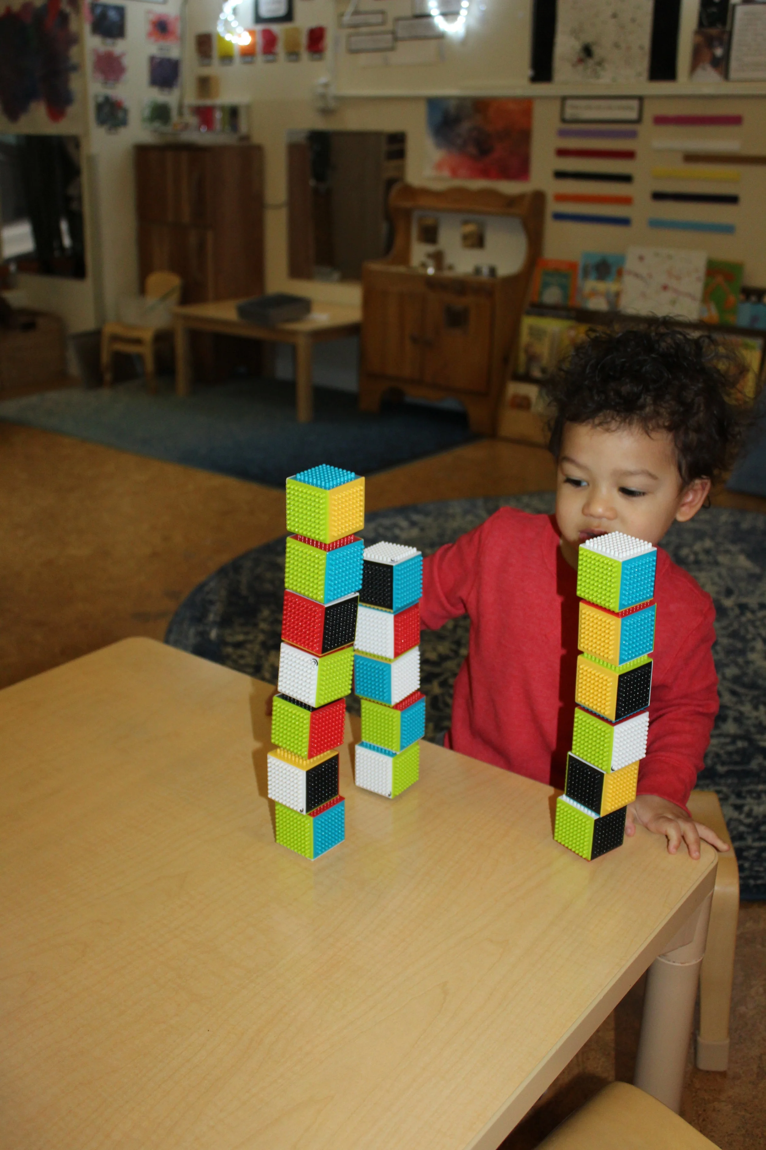  Nathaniel: “I made towers!” 