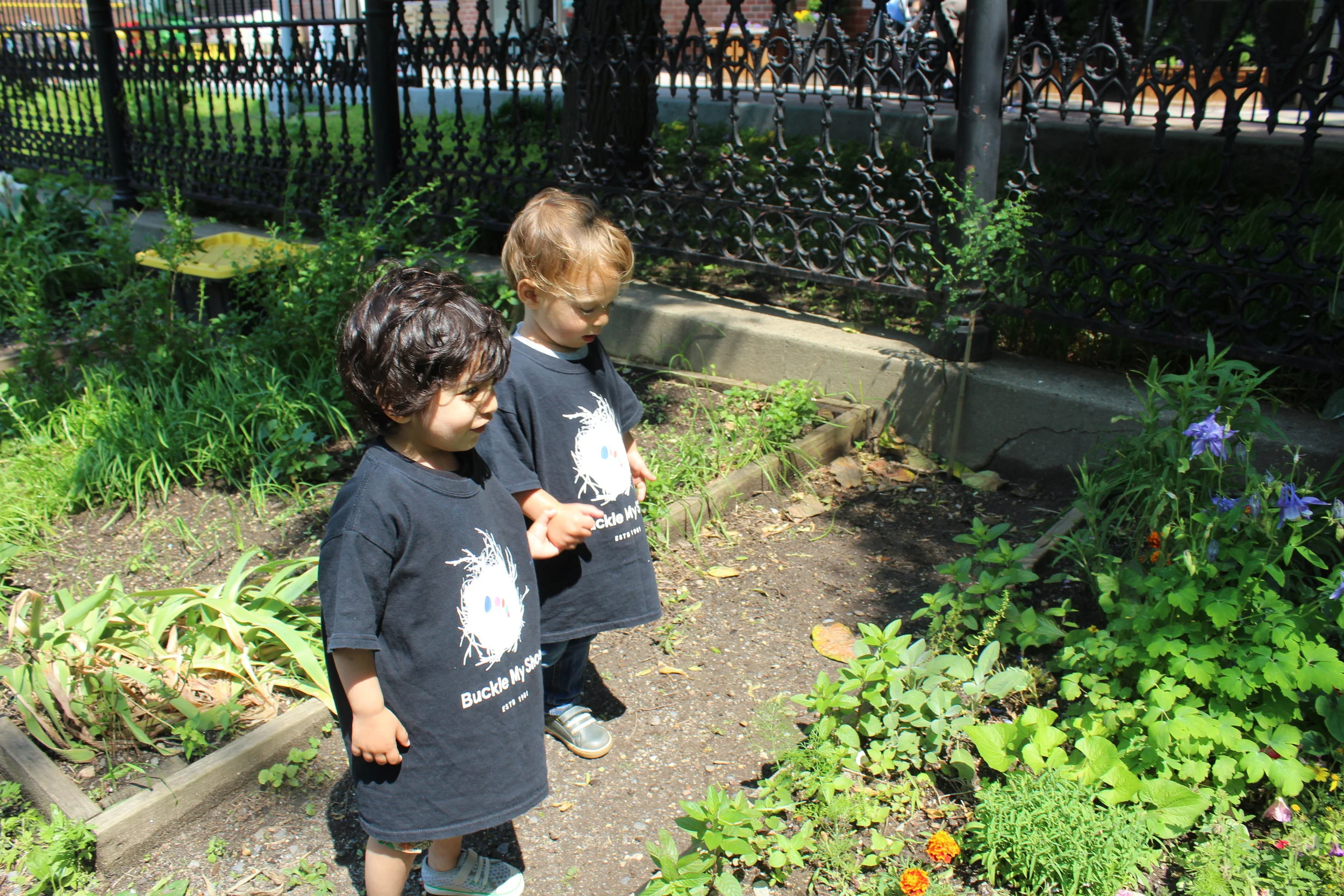  We went out for a stroll and visited Washington Market Park.&nbsp; &nbsp;A class from another school placed their ladybugs in the garden.&nbsp; The children had the opportunity to get a glimpse of them as they walked the garden.&nbsp;   